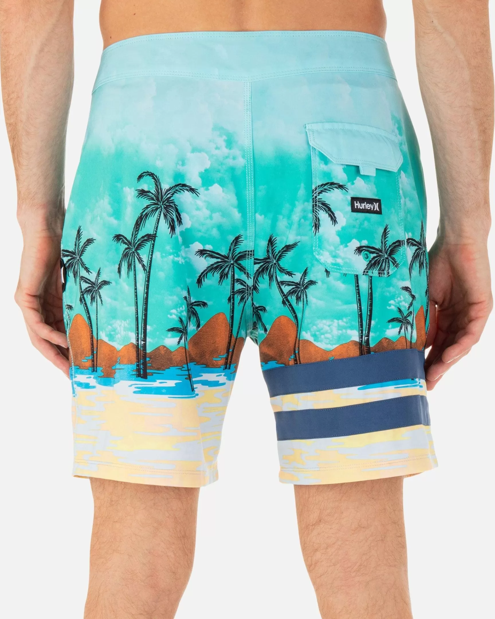 BLOCK PARTY BOARDSHORT 18"*Hurley Outlet