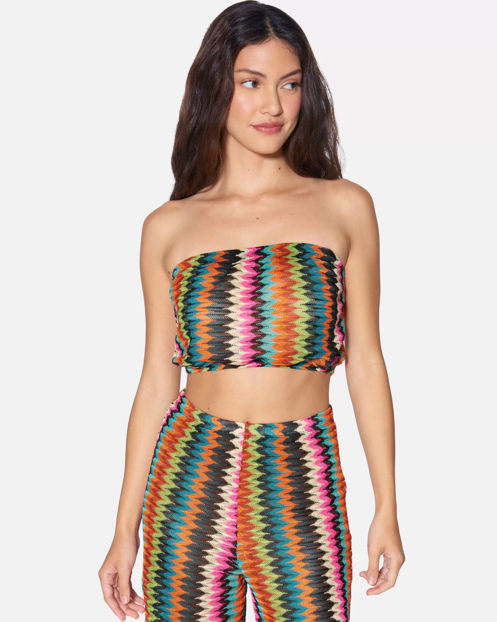 Chevron Knit Tube Top*Hurley Cheap