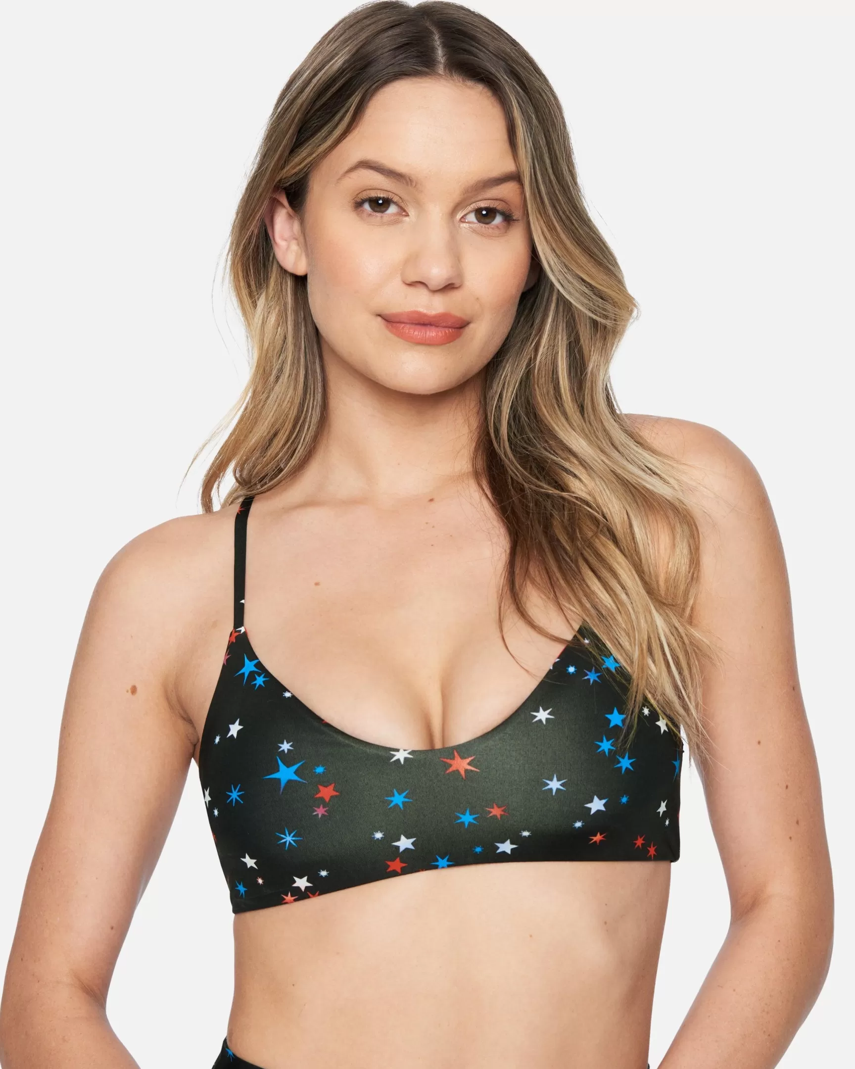 Cosmic Racerback Bikini Top*Hurley Hot