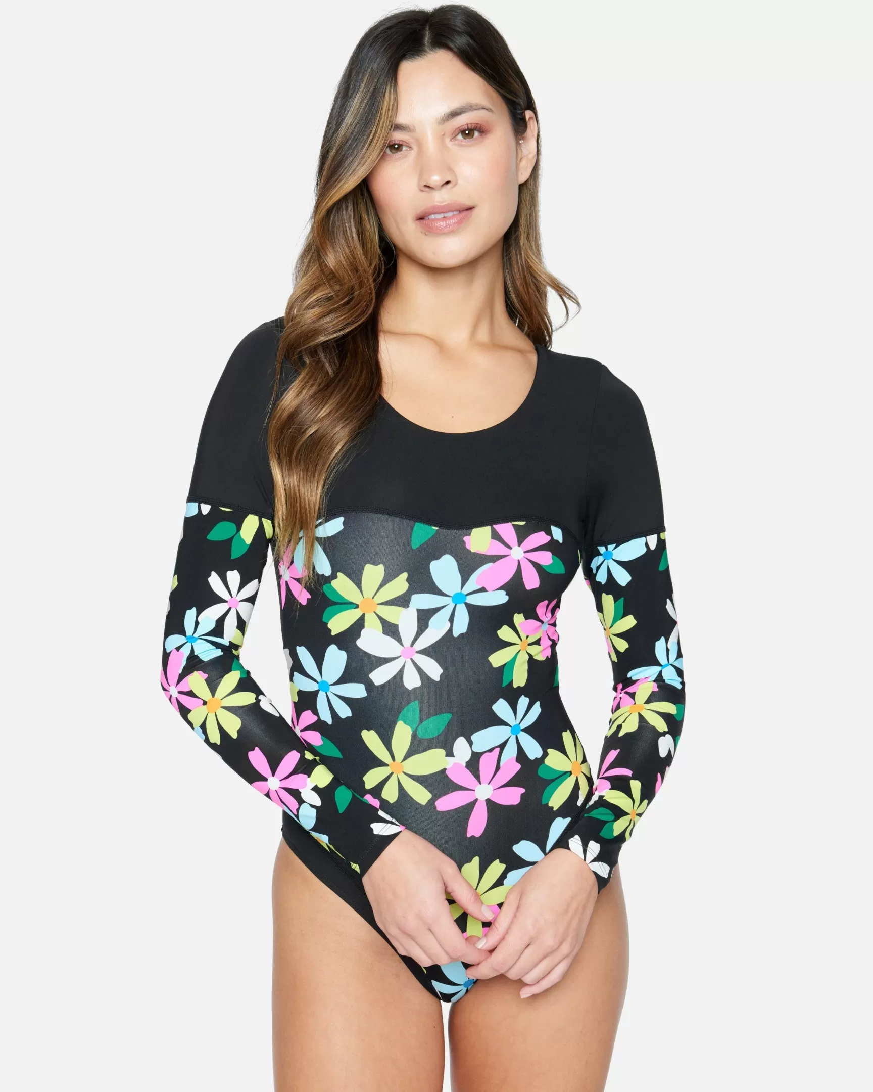 Daisy Pop Long Sleeve Surfsuit*Hurley Flash Sale