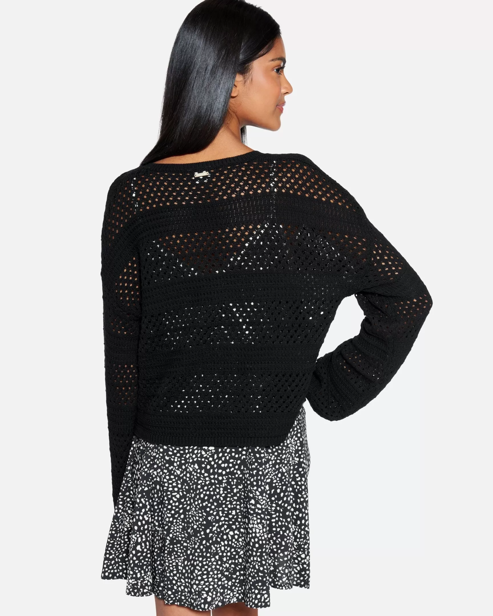 Easy Times Crochet Sweater*Hurley Best Sale