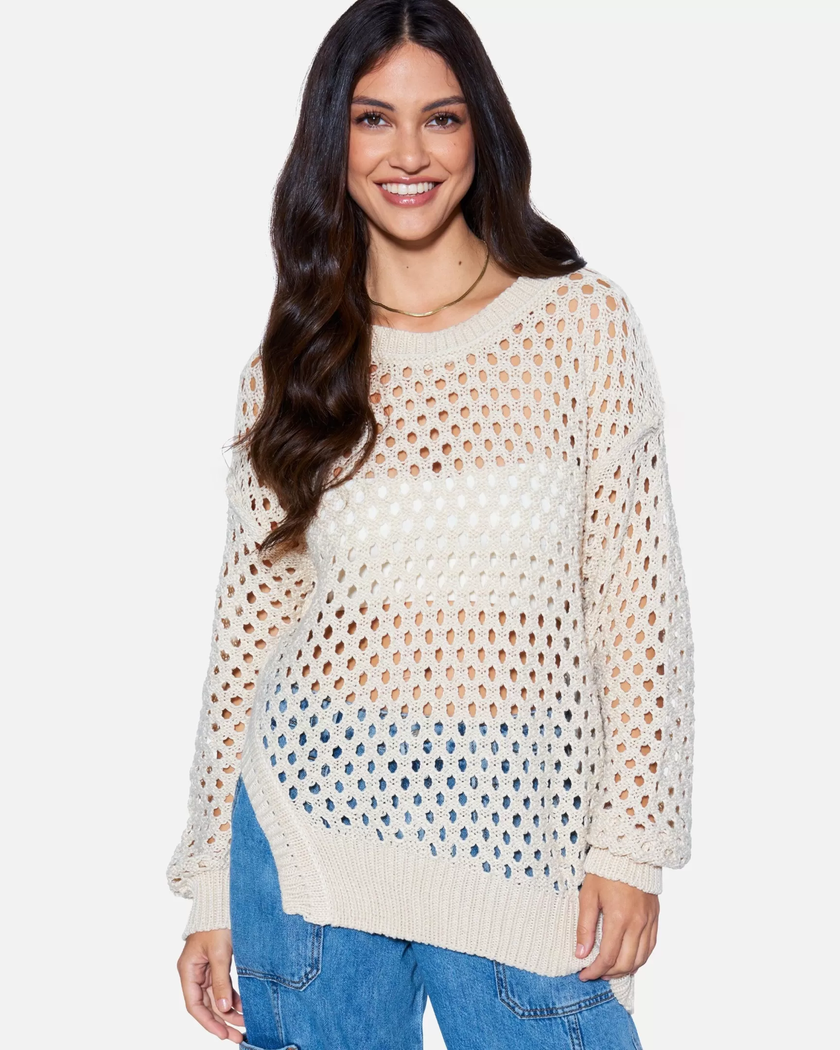 ESSENTIAL KYLIE KNIT SWEATER*Hurley Store