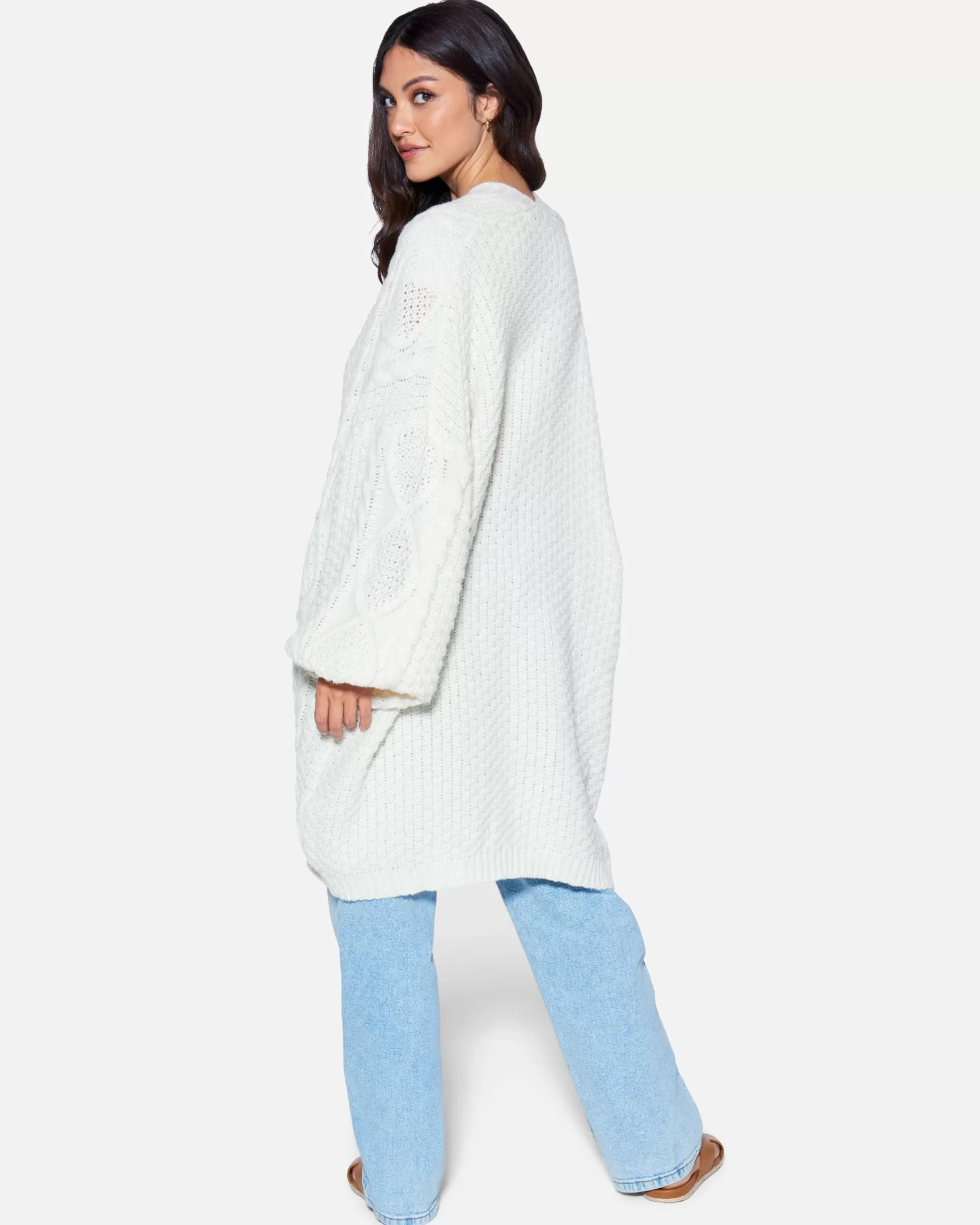 ESSENTIAL OLIVIA OVERSIZED CARDIGAN*Hurley Discount