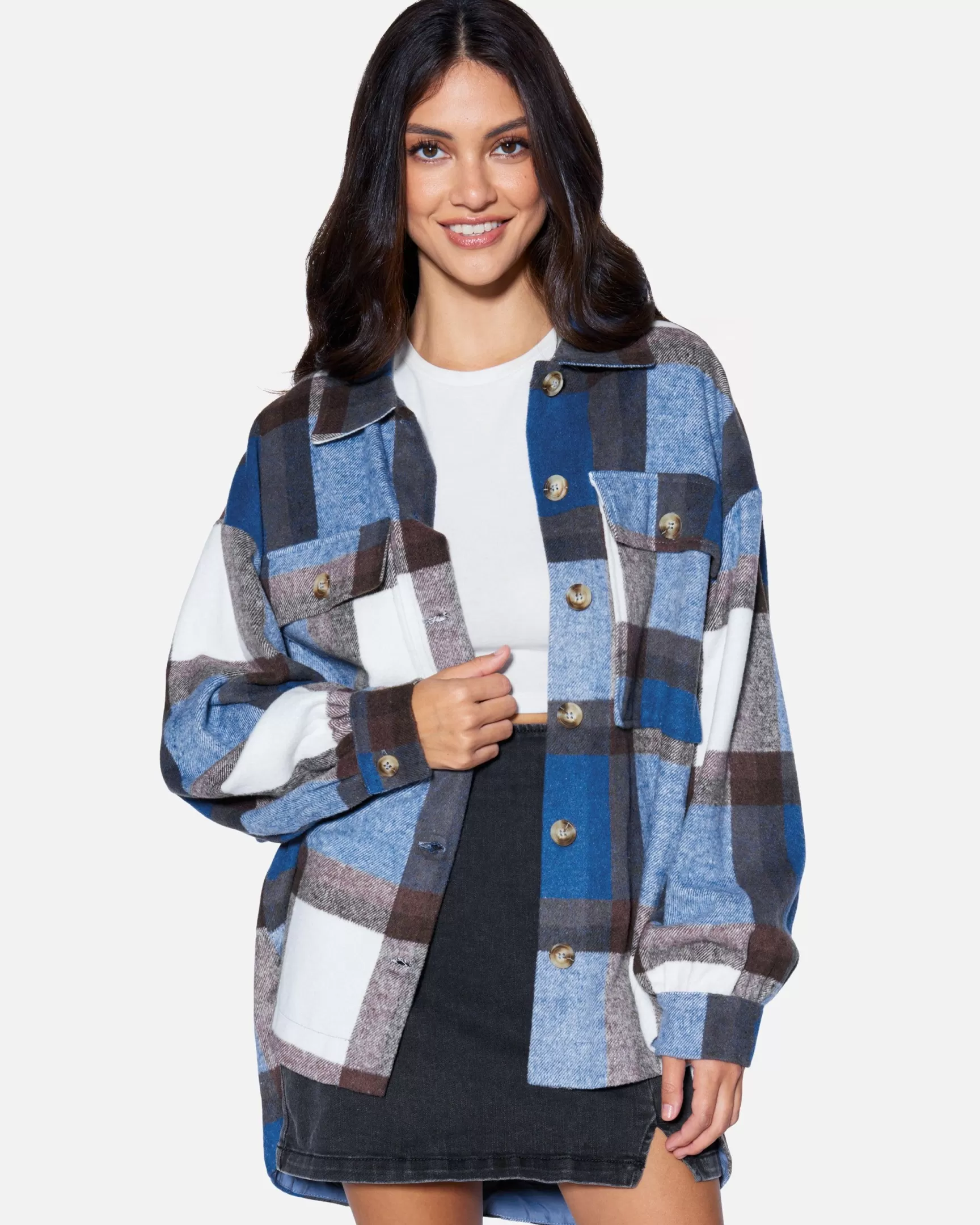 ESSENTIAL PLAID JACKET*Hurley Sale