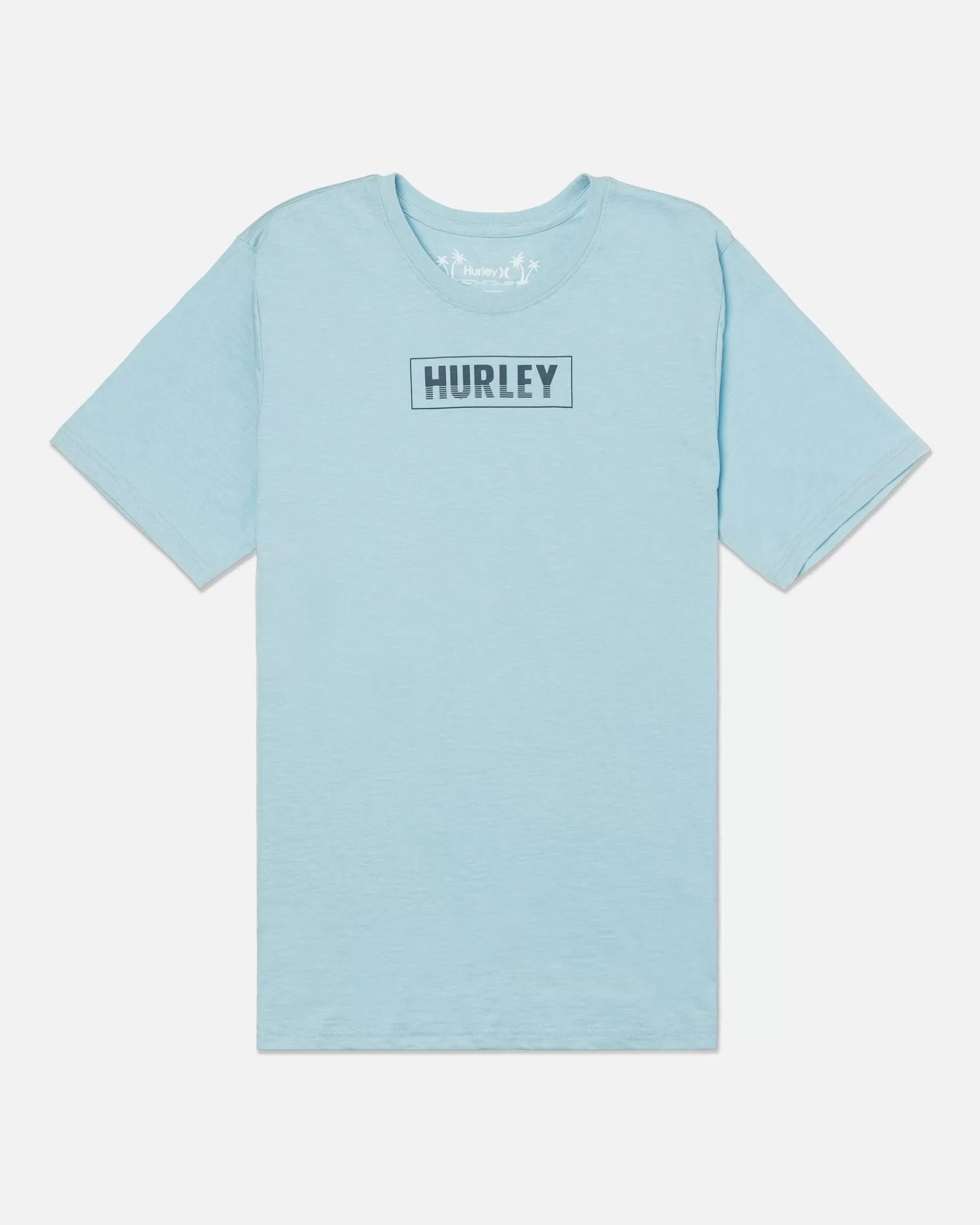 Everyday H2O-Dri Box Lines Slub Short Sleeve Tee*Hurley Shop