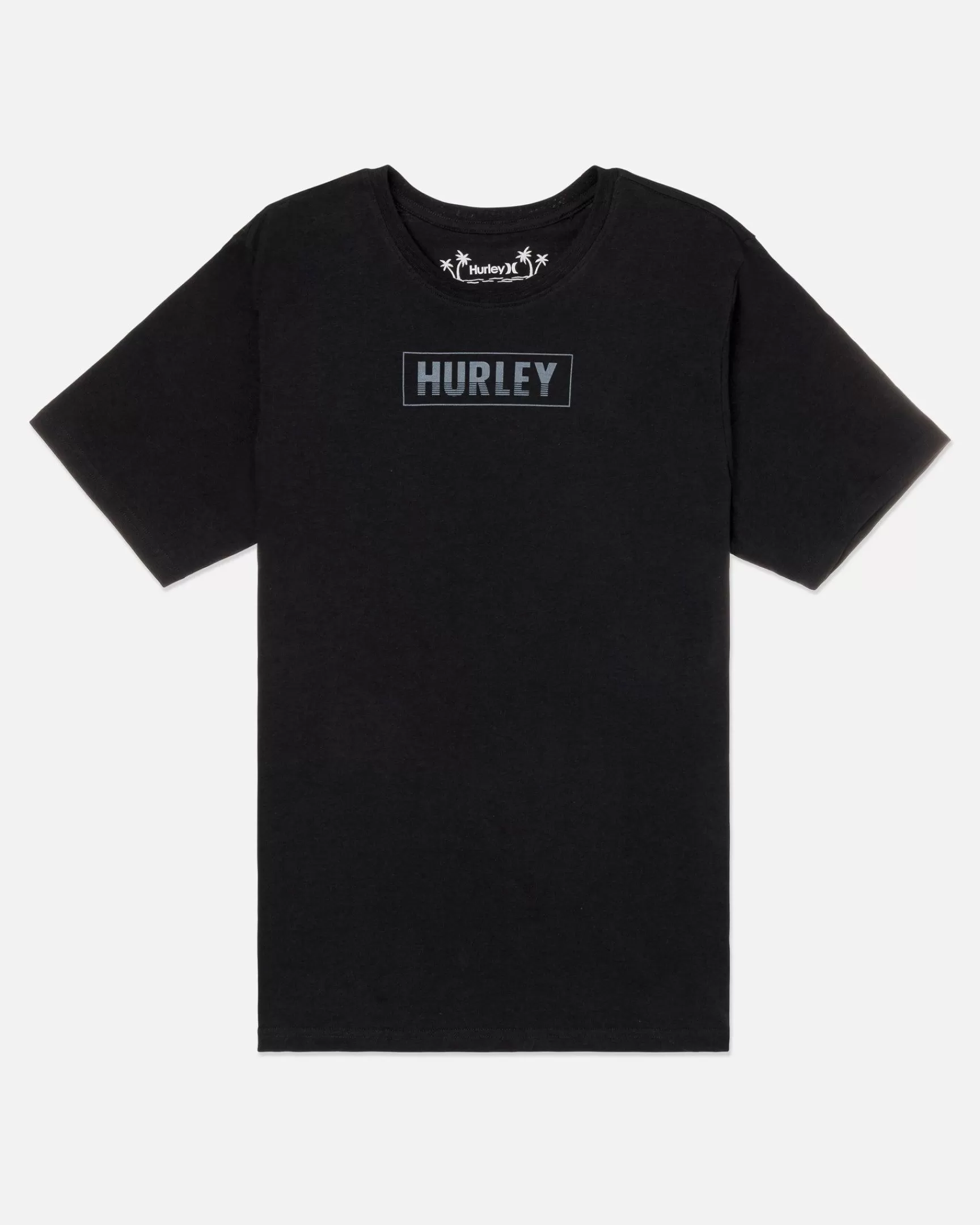 Everyday H2O-Dri Box Lines Slub Short Sleeve Tee*Hurley Clearance