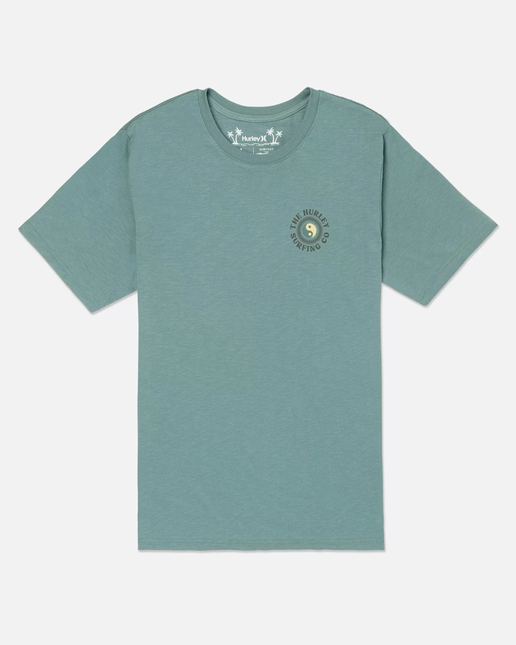 Everyday H2O-Dri Kelp Circle Slub Short Sleeve Tee*Hurley Discount