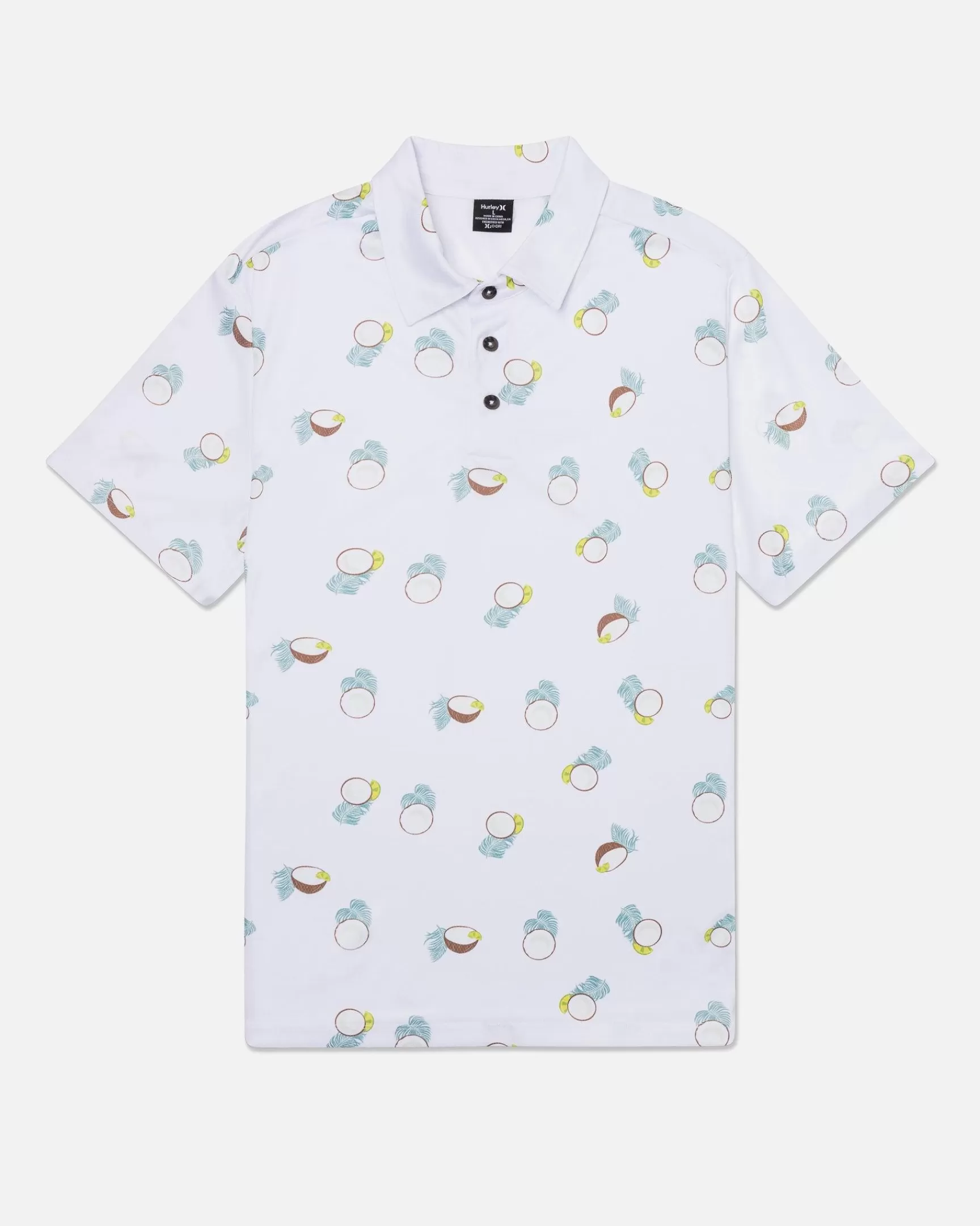 H2O-Dri Fiesta Mesh Ace Polo*Hurley Cheap