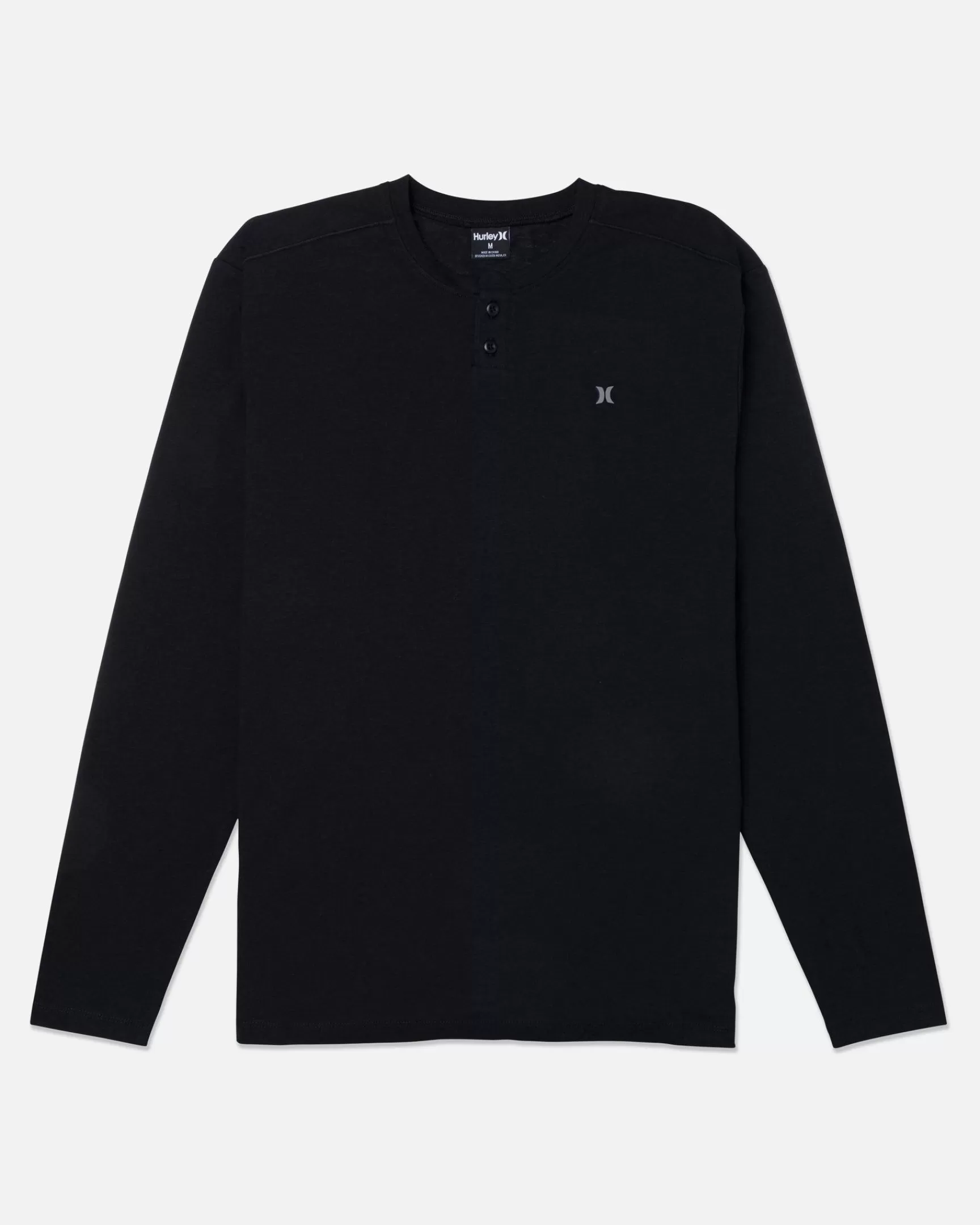 H2O-Dri Slub Long Sleeve Henley*Hurley Store