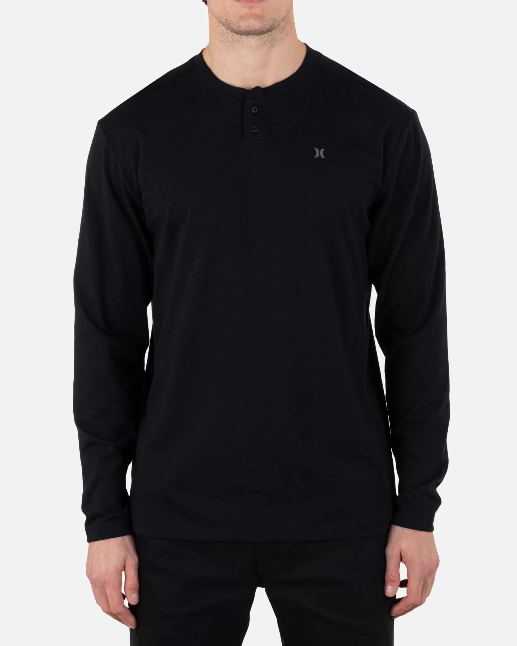 H2O-Dri Slub Long Sleeve Henley*Hurley Store