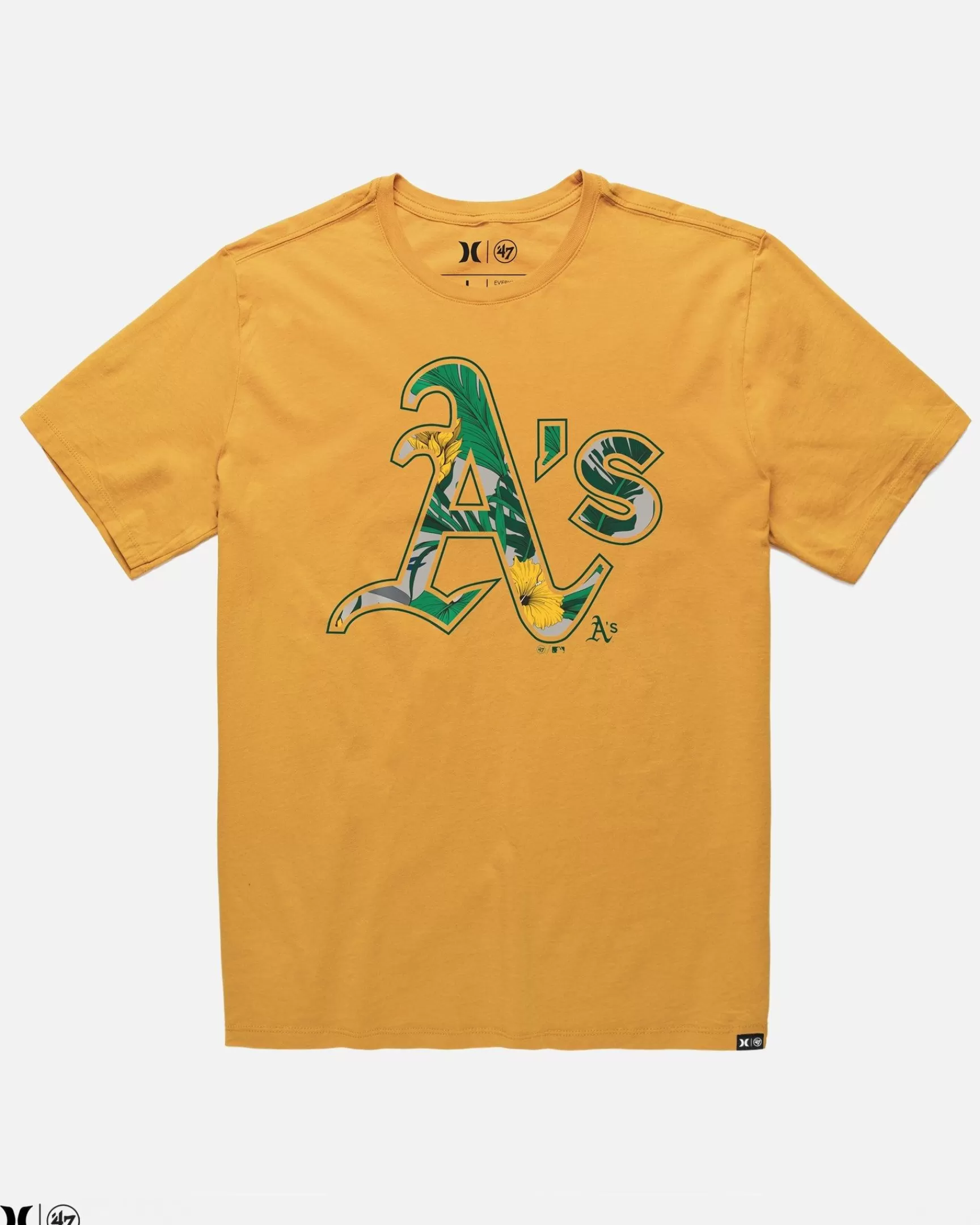 X 47 Oakland Athletics Short Sleeve T-Shirt*Hurley Outlet