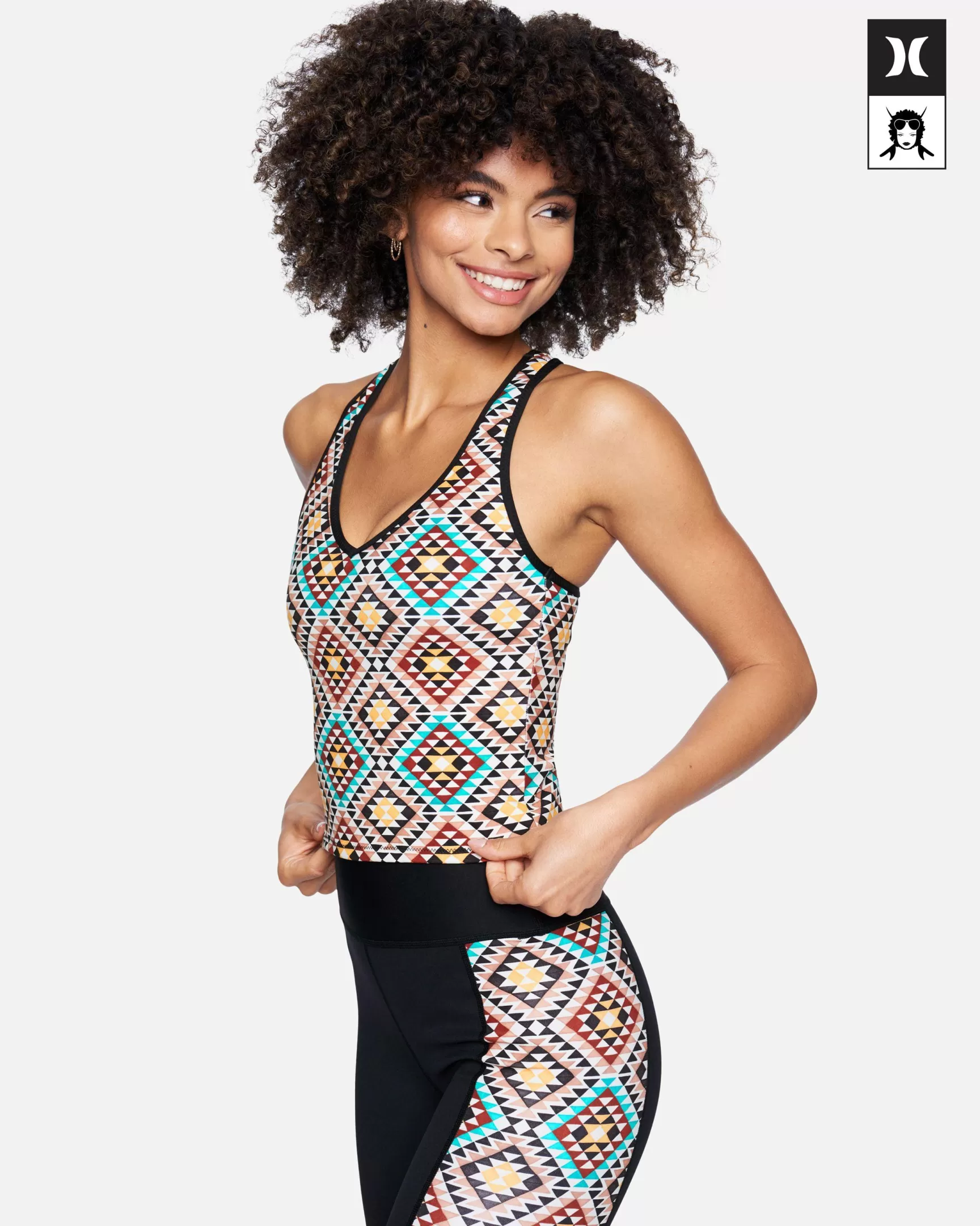 X Black Girls Surf Max Tankini*Hurley Sale