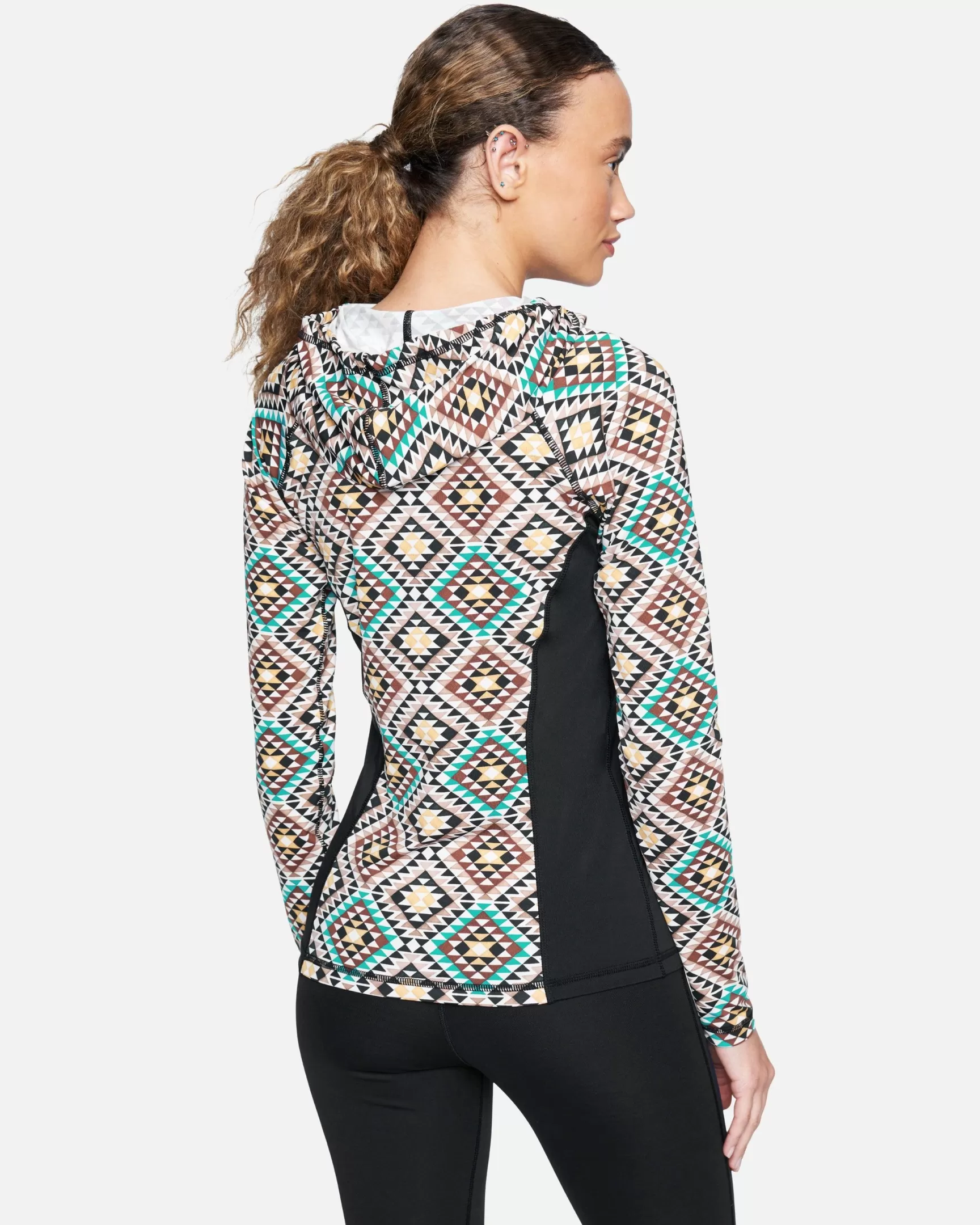 X Black Girls Surf Long Sleeve Hoodie Rashguard*Hurley Clearance