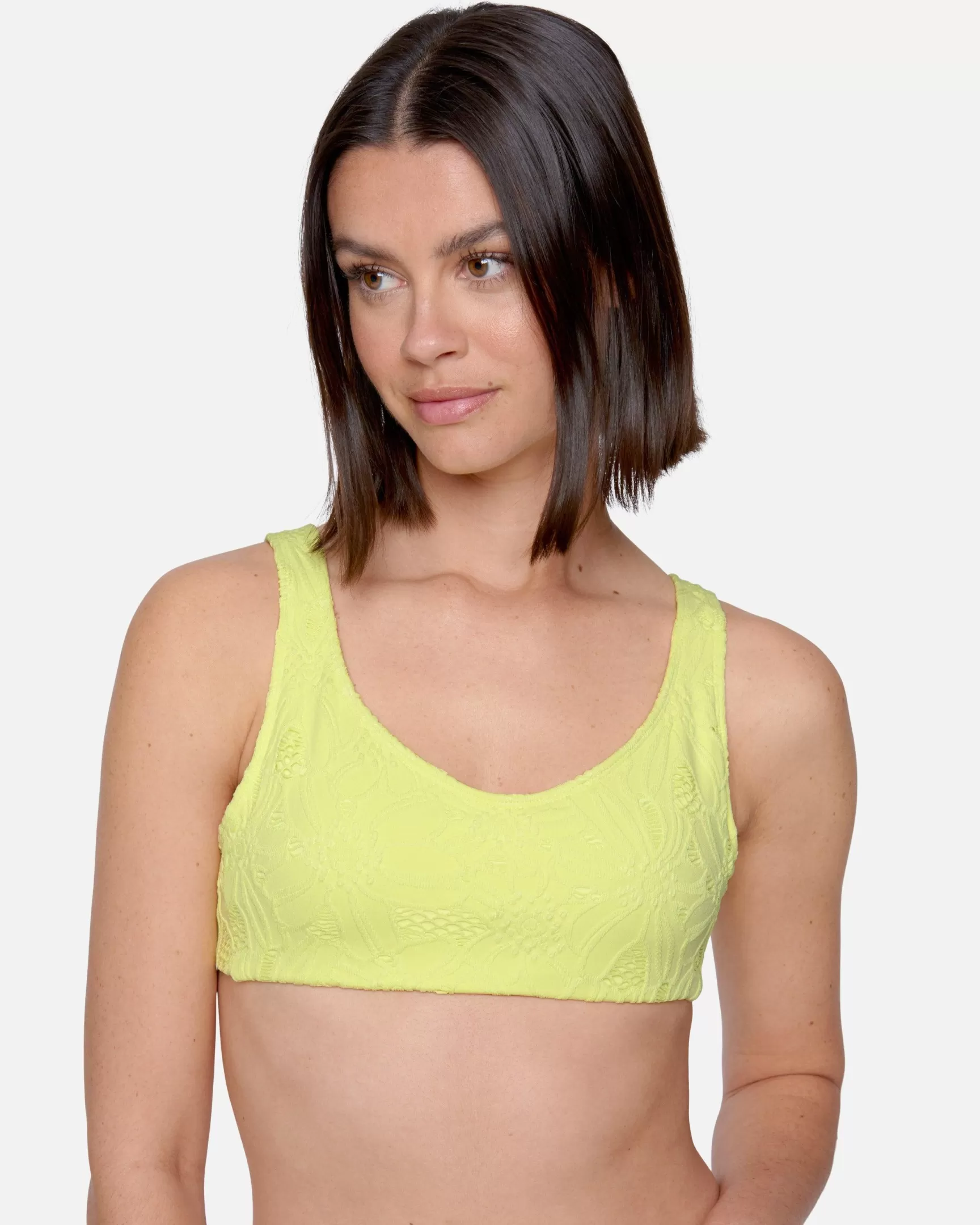 Max Crochet Soft Strap Top*Hurley New