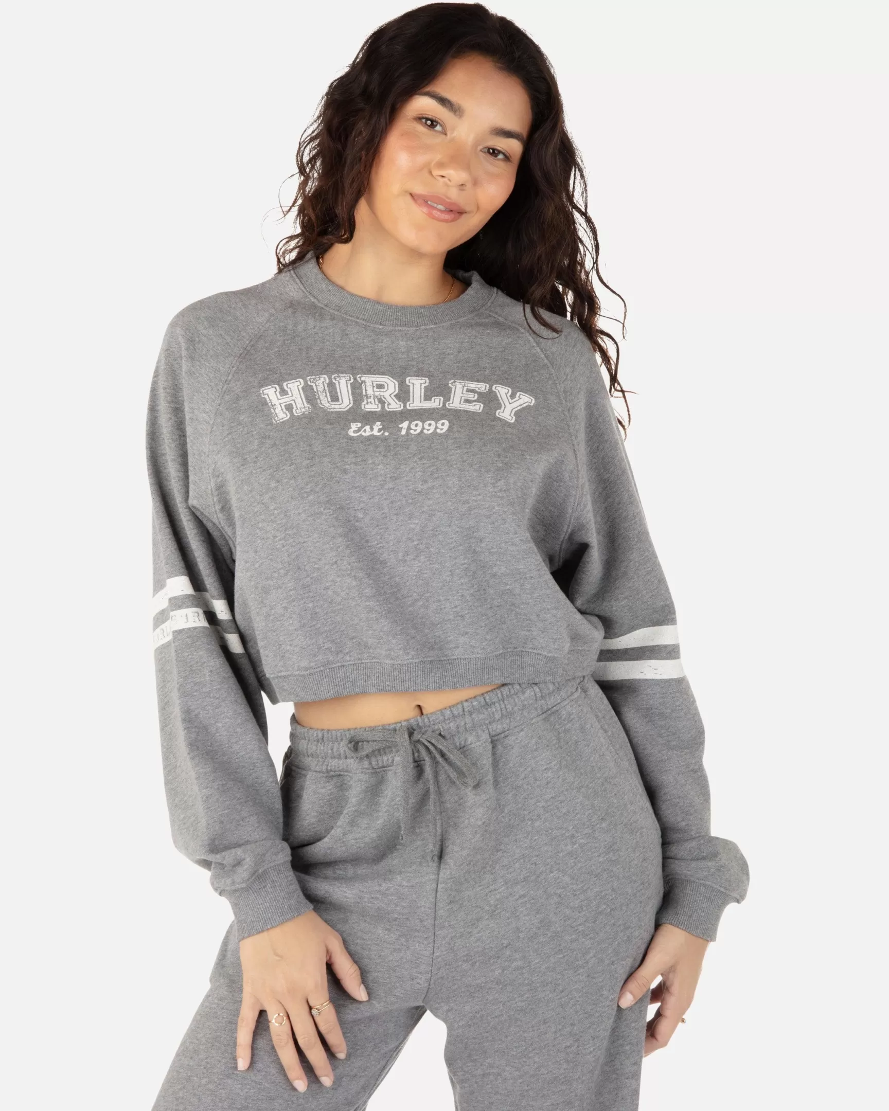 Night School Raglan Crewneck*Hurley New