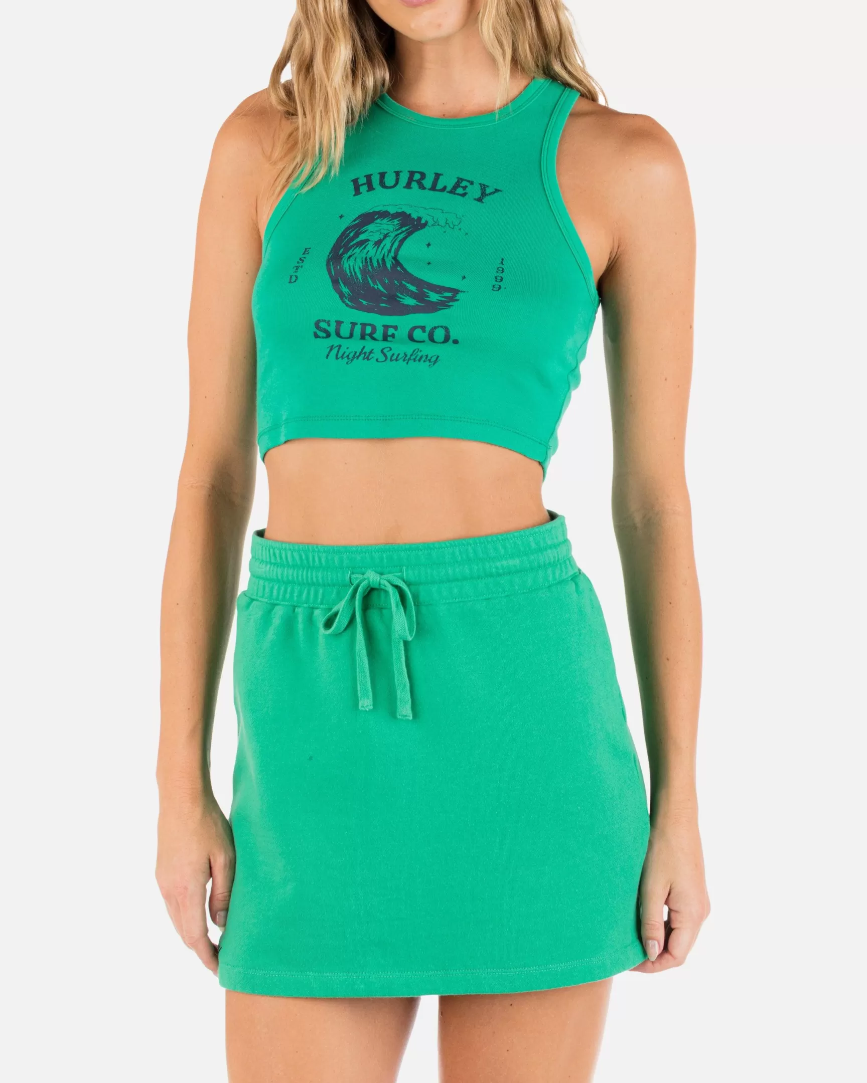 NIGHT SESSIONS CROPPED BABY TANK*Hurley Online