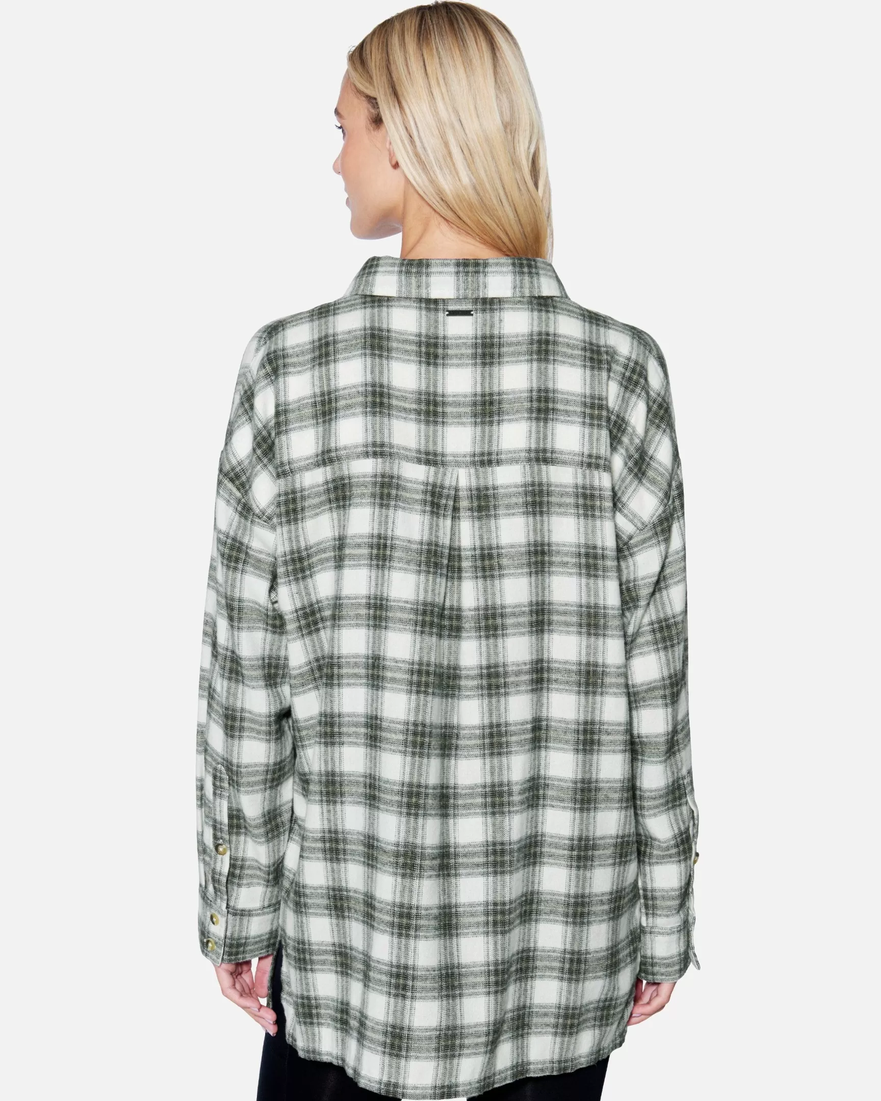 Odessa Plaid Boyfriend Shirt*Hurley Best Sale