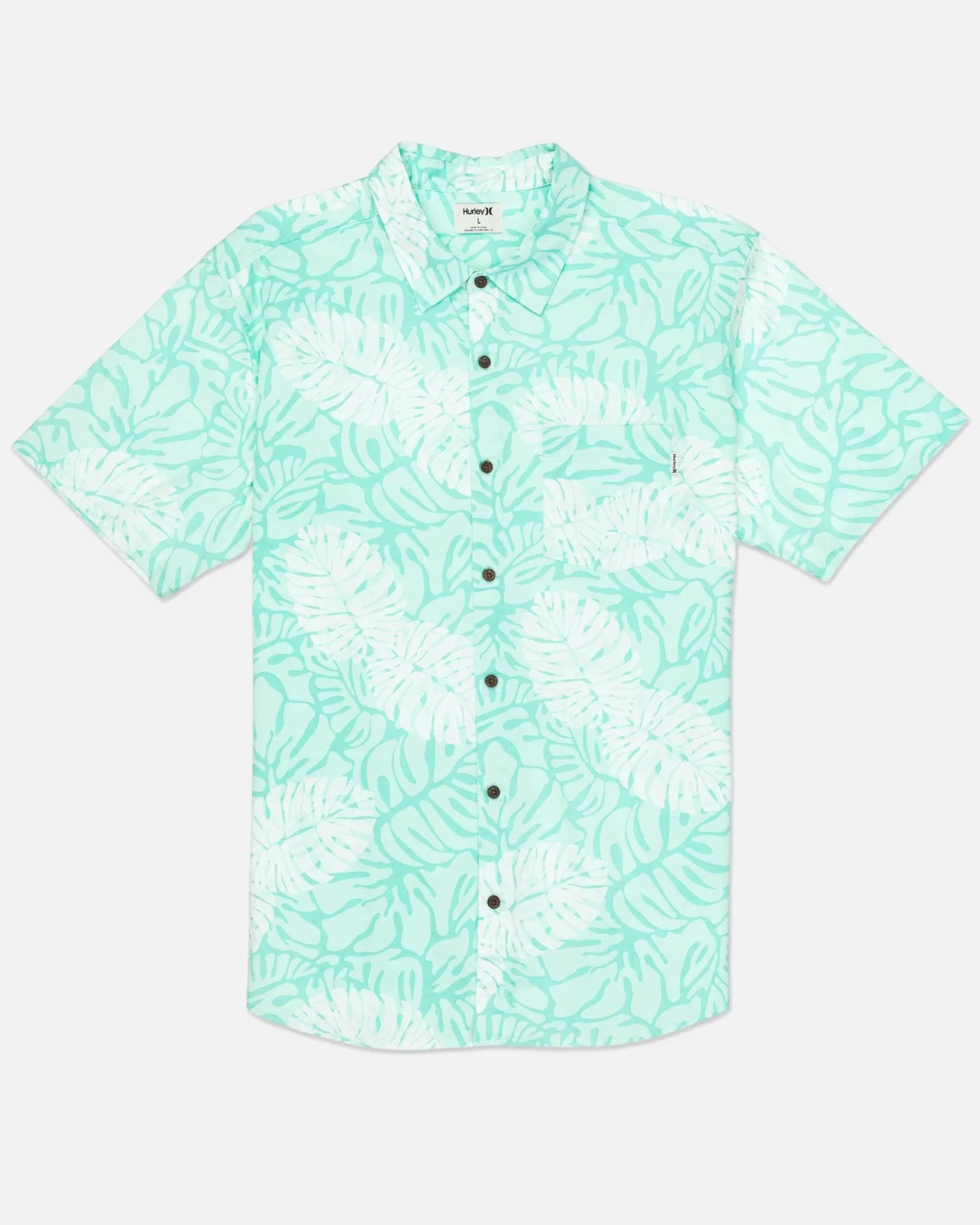 One And Only Lido Stretch Short Sleeve Shirt*Hurley Outlet