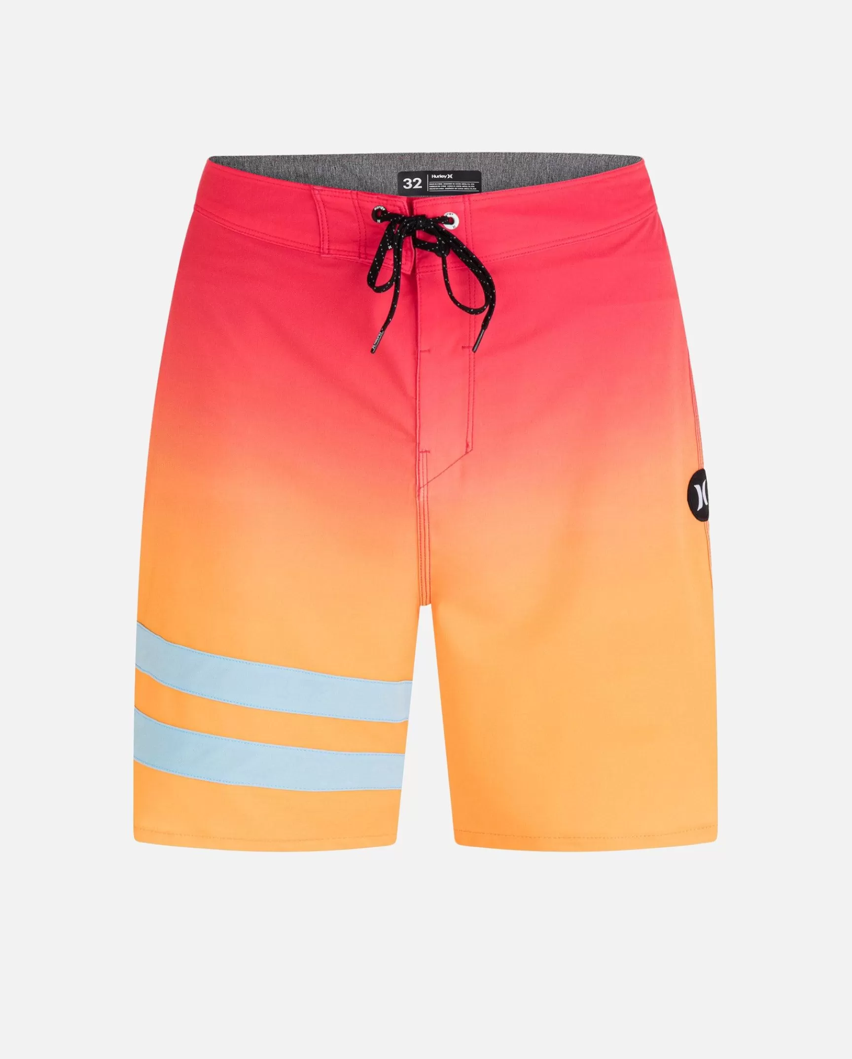 PHANTOM ECO BLOCK PARTY 18" BOARDSHORT*Hurley Hot