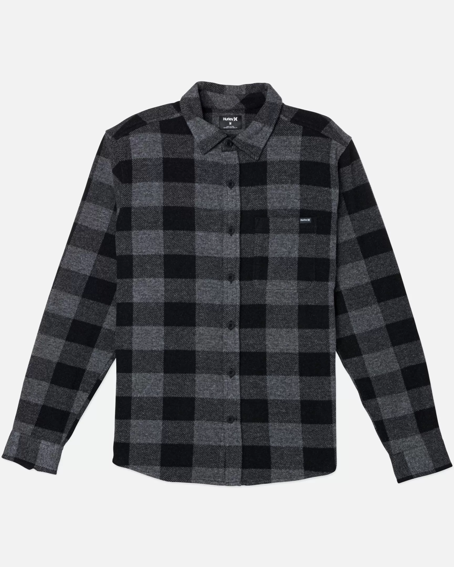 Portland Knit Long Sleeve Flannel*Hurley Best