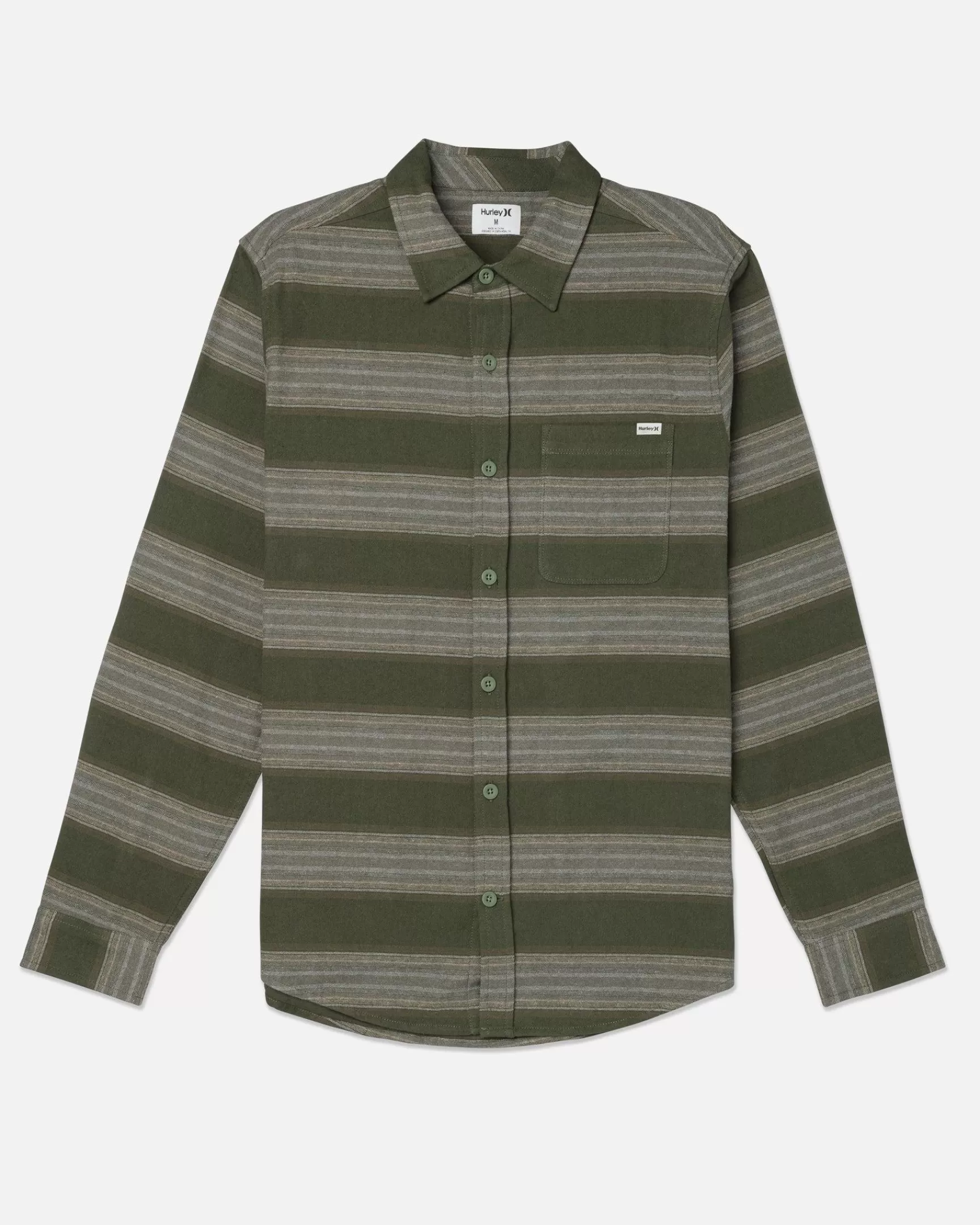 Portland Organic Long Sleeve Flannel*Hurley Sale