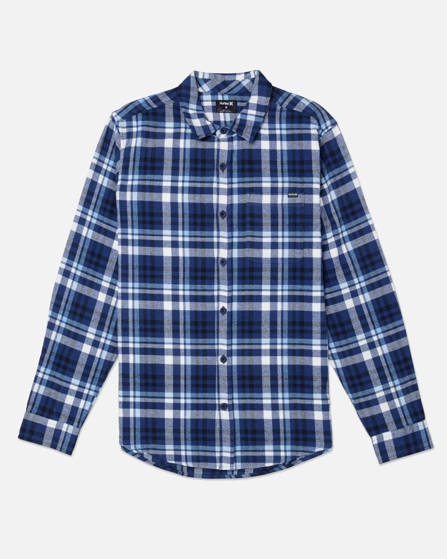 Portland Organic Long Sleeve Flannel*Hurley Hot