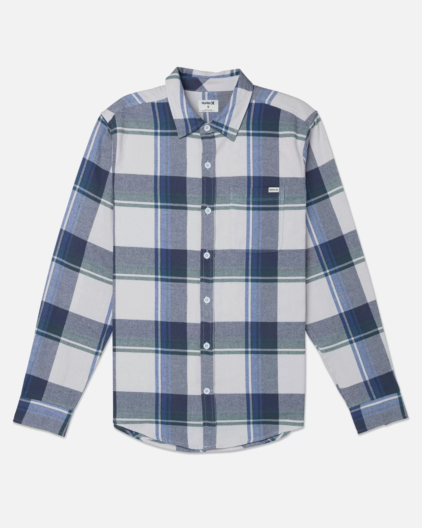 Portland Organic Long Sleeve Flannel*Hurley Fashion