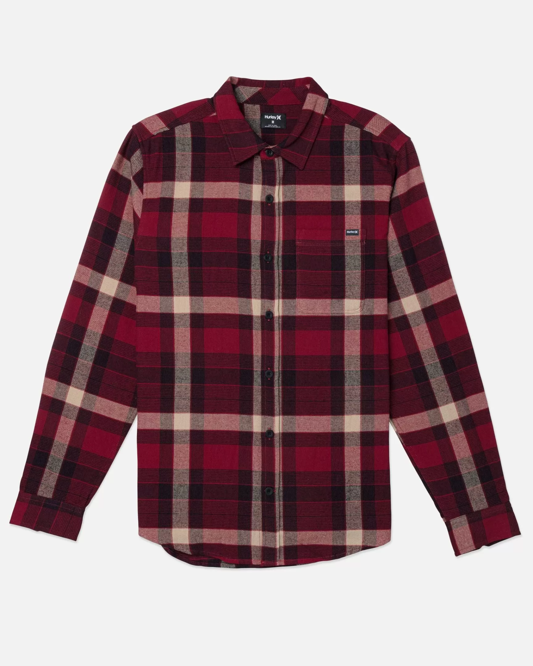 Portland Organic Long Sleeve Flannel*Hurley Best