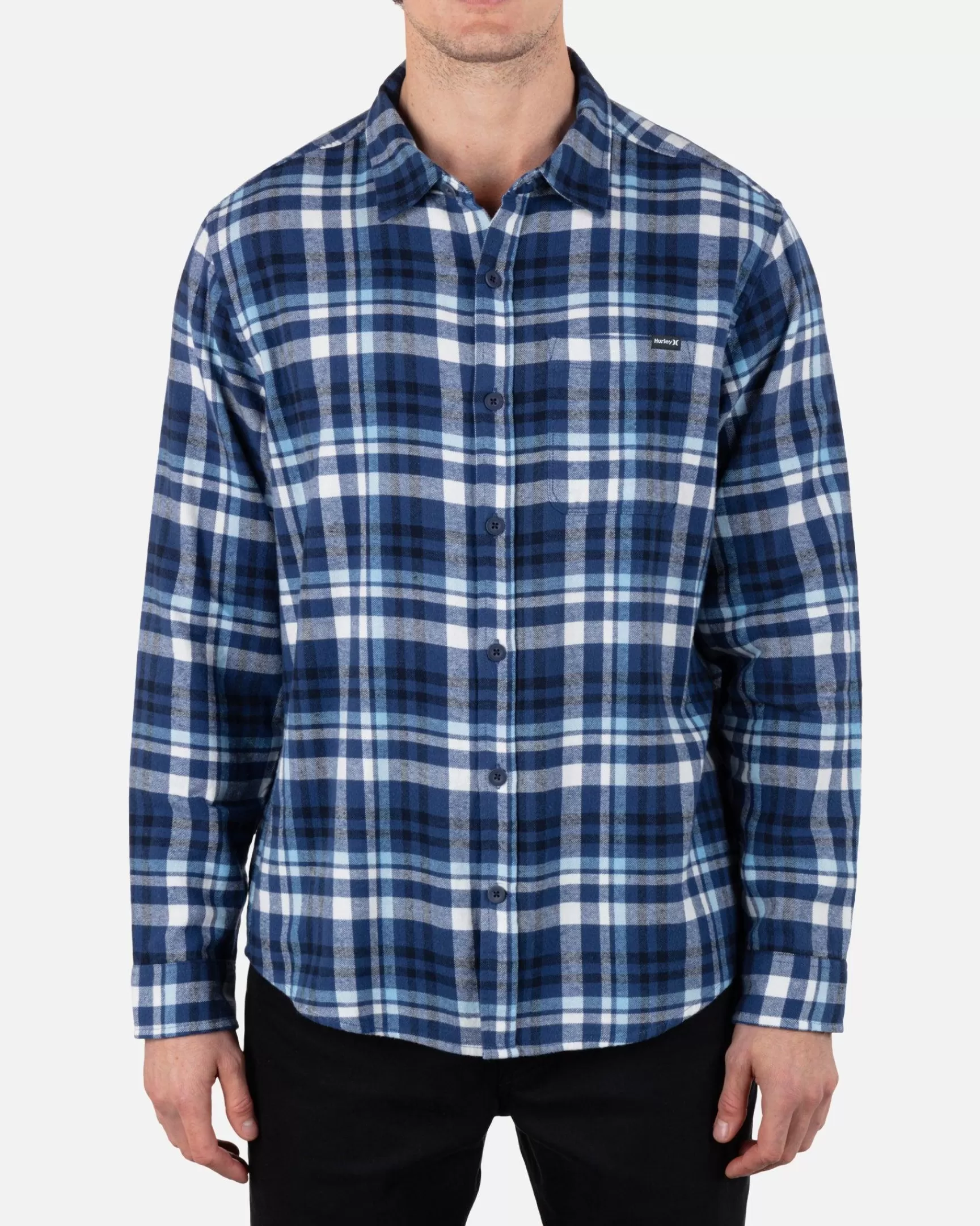 Portland Organic Long Sleeve Flannel*Hurley Hot