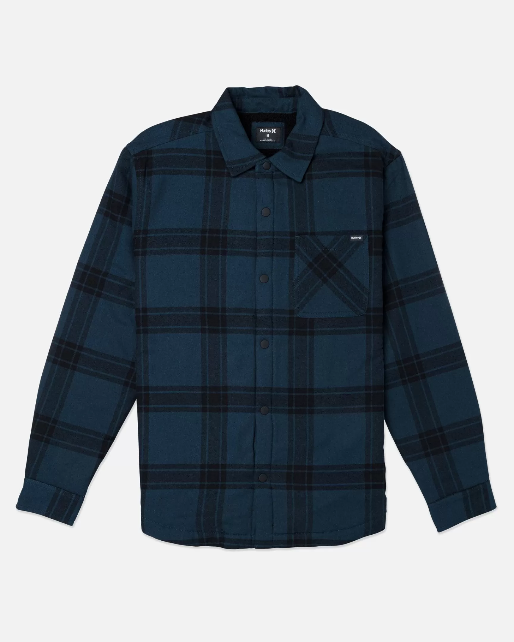 Portland Sherpa Lined Flannel*Hurley Best Sale