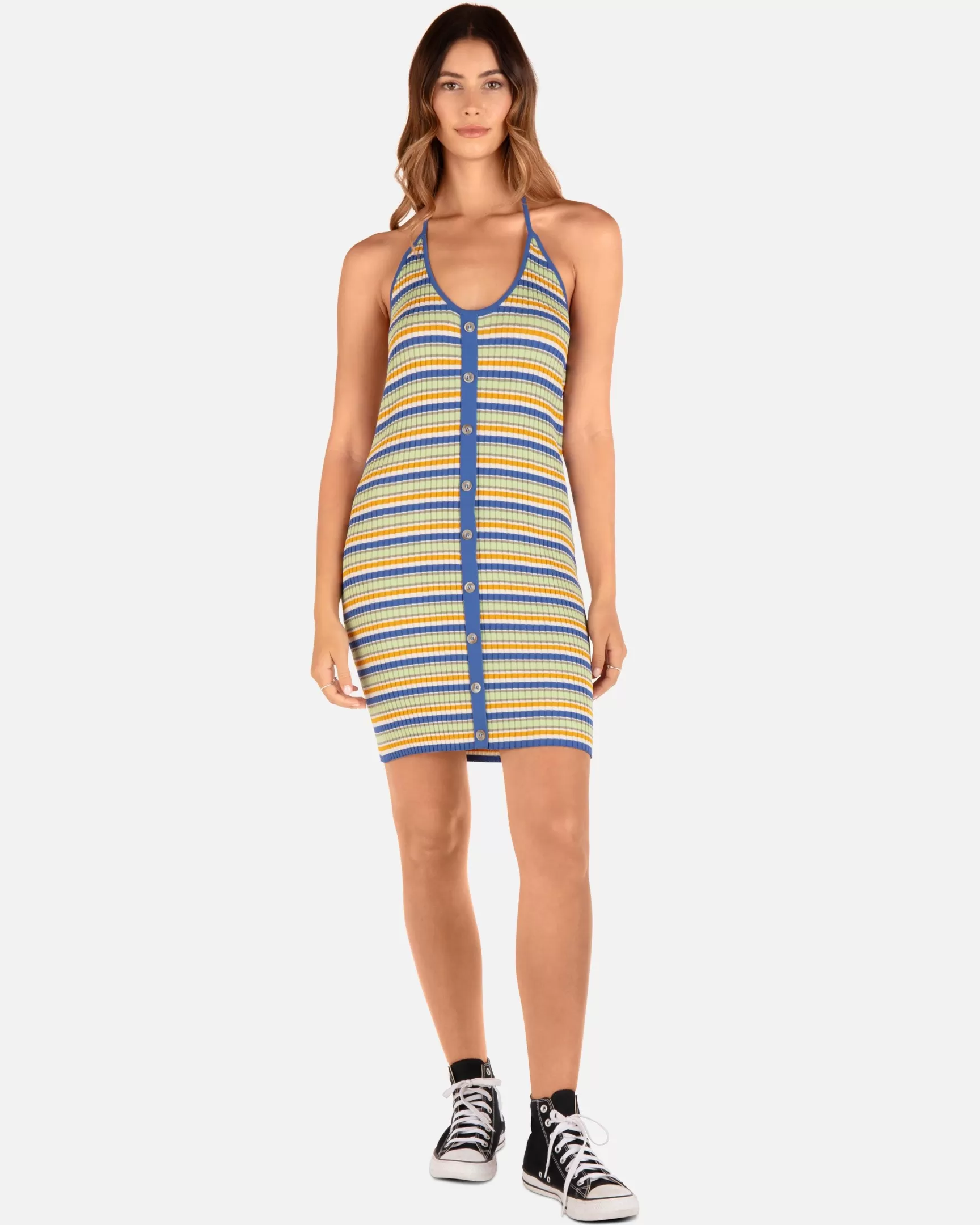 Redondo Stripe Sweater Mini Dress*Hurley Flash Sale