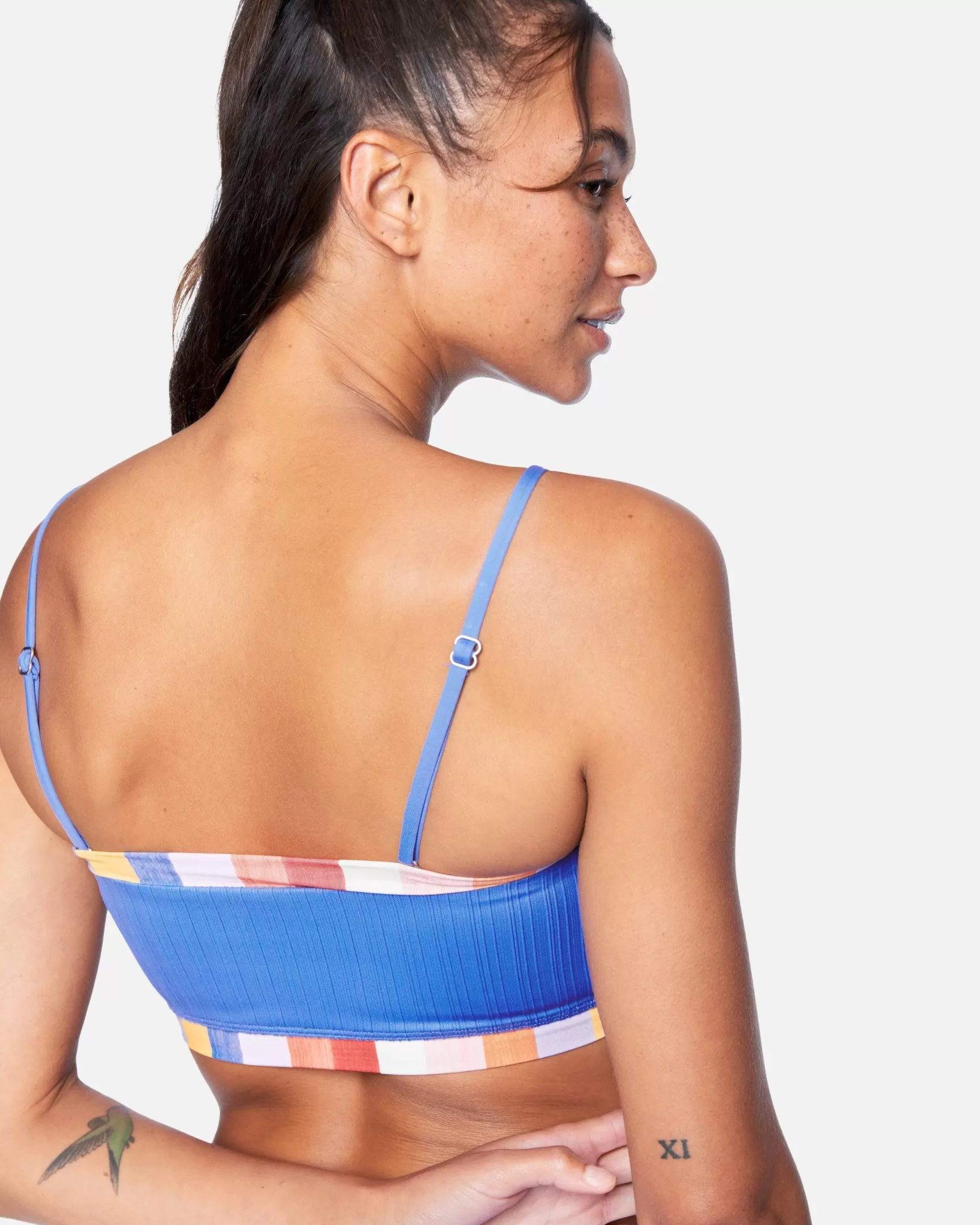 Retro Block Tube Bikini Top*Hurley Shop