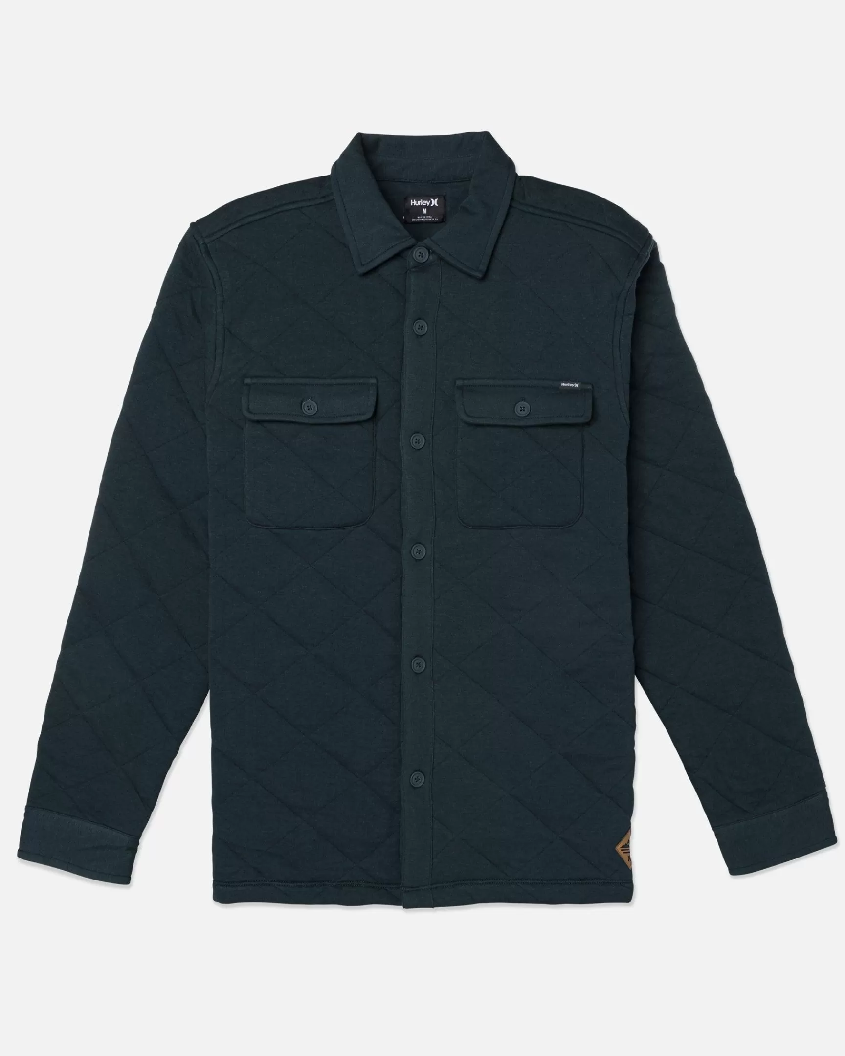 Santa Cruz Quilted Long Sleeve Fleece*Hurley Online