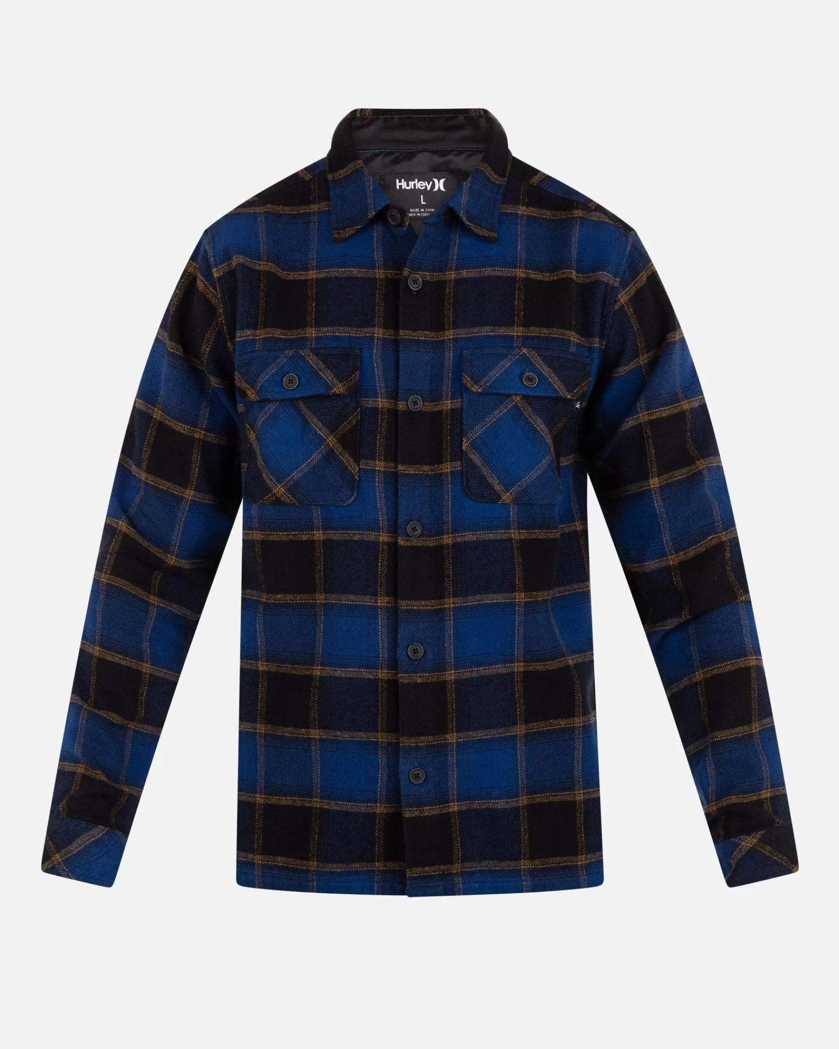 Santa Cruz Shoreline Flannel Long Sleeve*Hurley Store