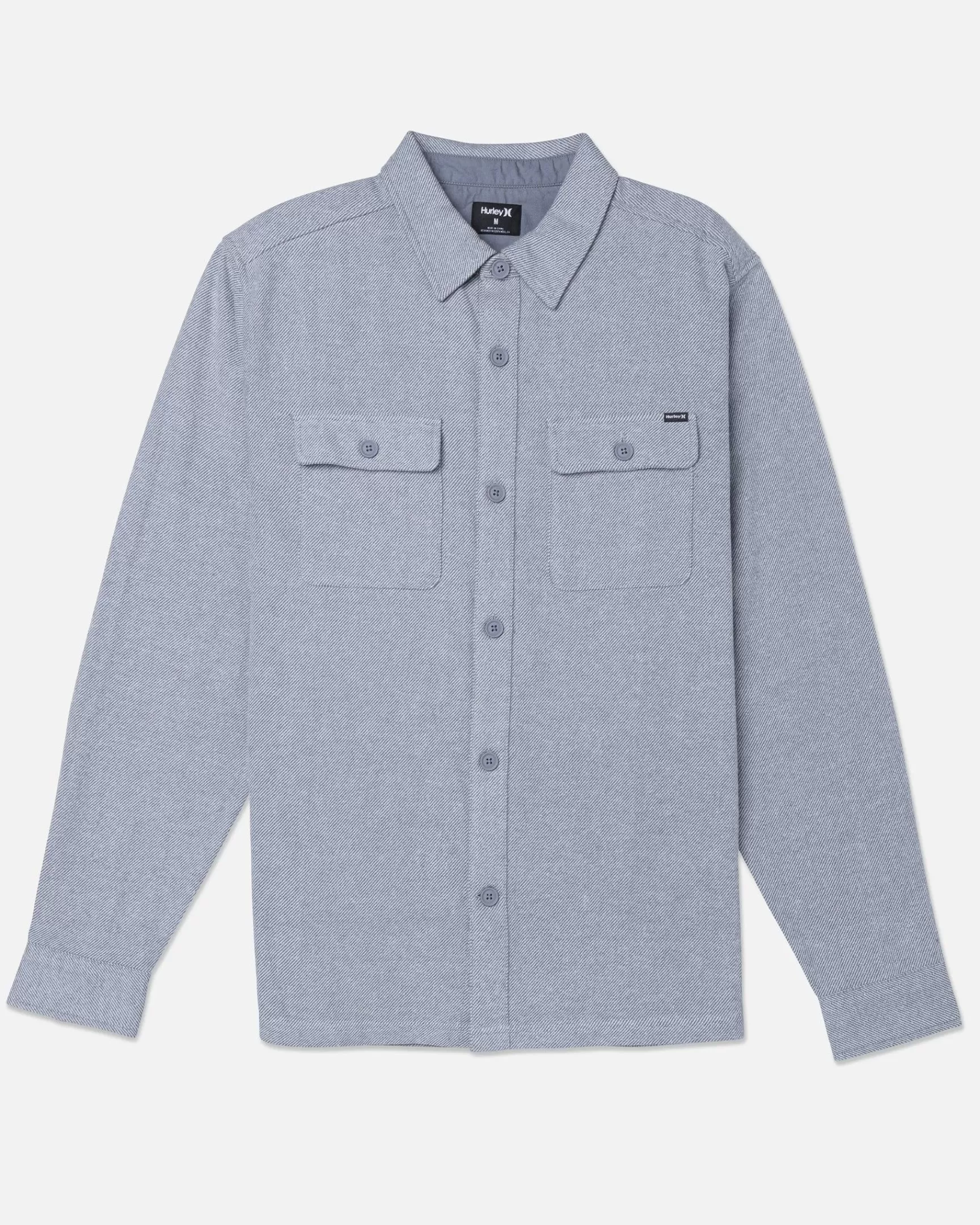 Santa Cruz Twill Long Sleeve Flannel*Hurley Discount