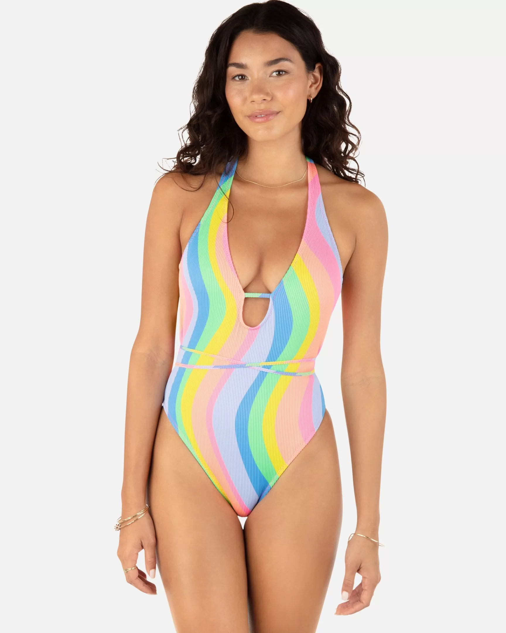 Soft Waves Cheeky One Piece*Hurley Fashion