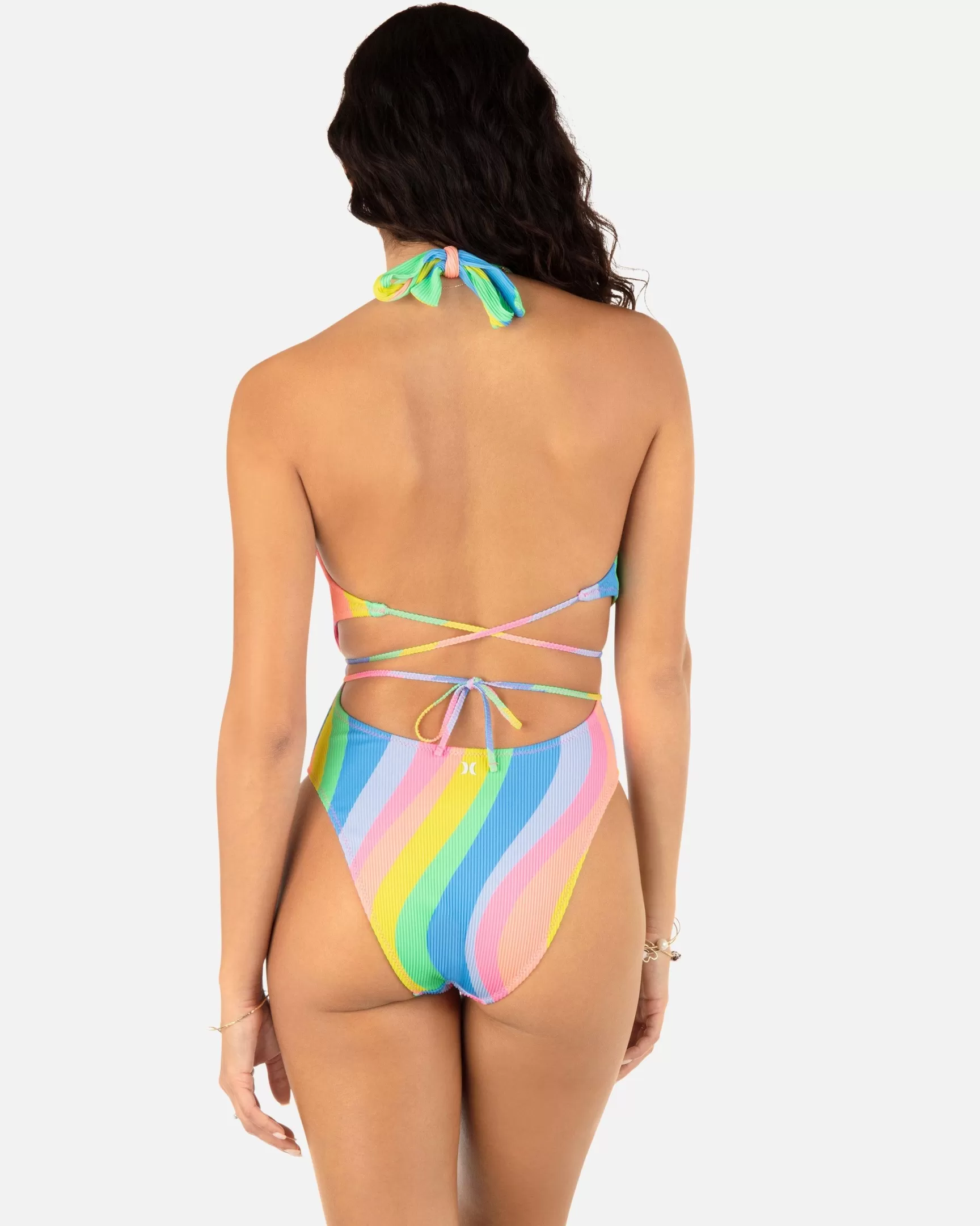 Soft Waves Cheeky One Piece*Hurley Fashion