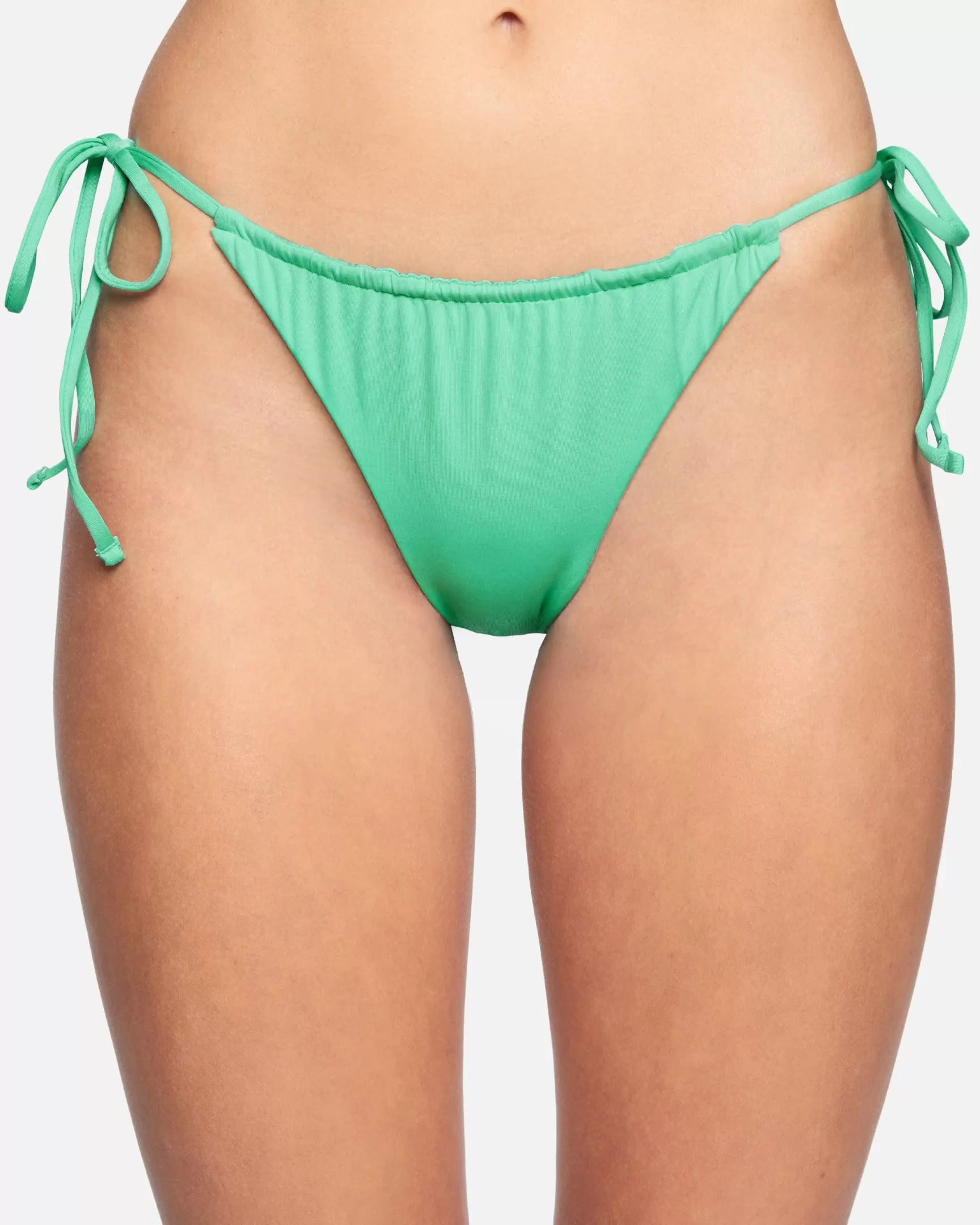 Solid Slider Tie Side Cheekly Bikini Bottom*Hurley New