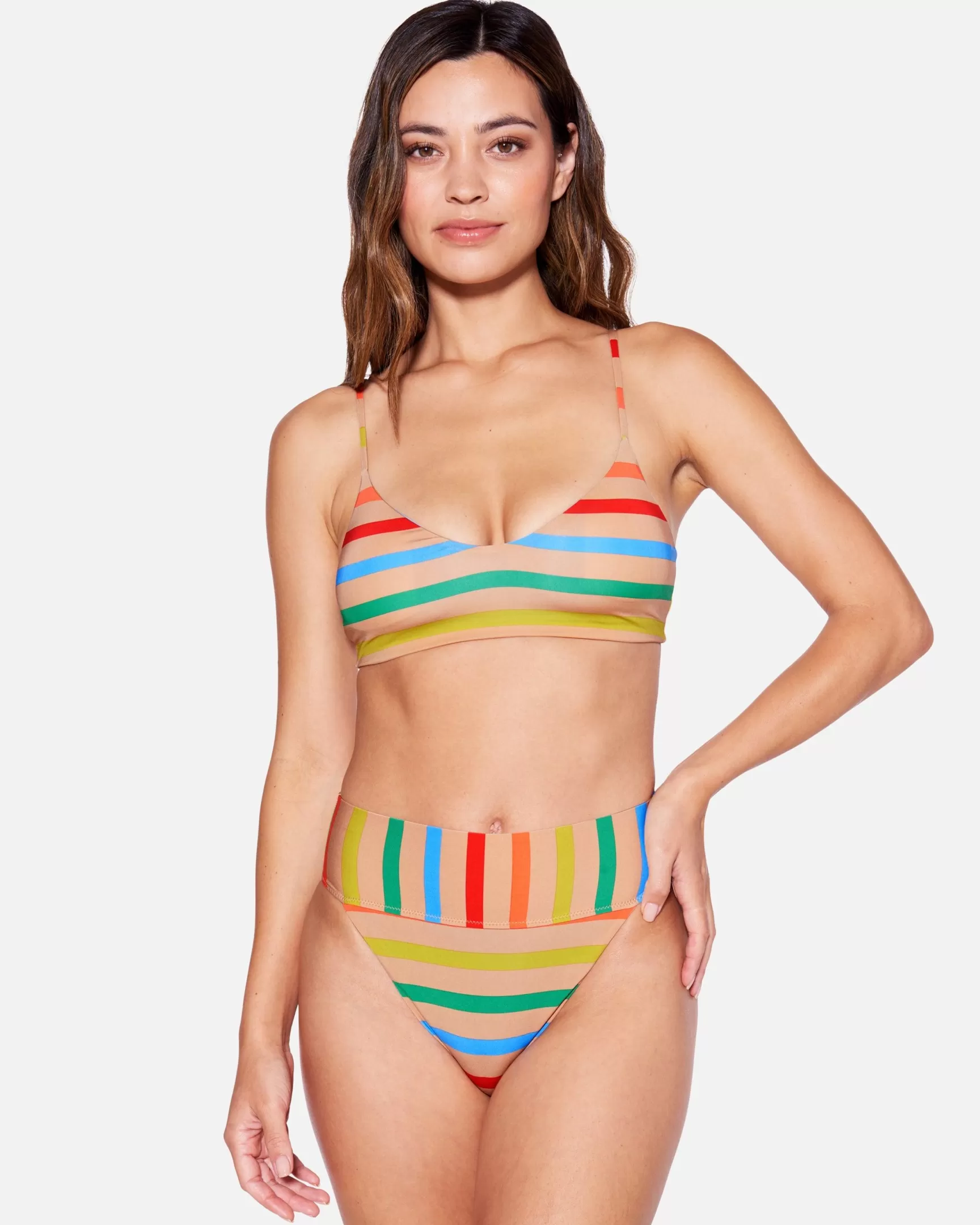 Sun And Sand Moderate High Waist Bottom*Hurley Best