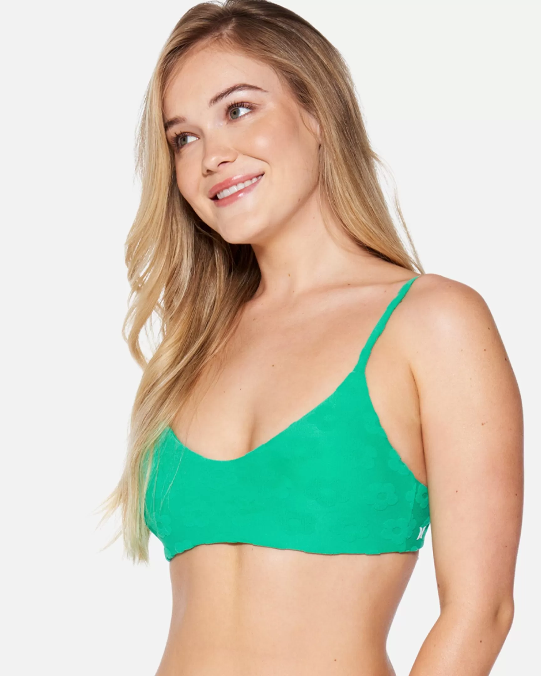 Terry Pop Bralette*Hurley Clearance