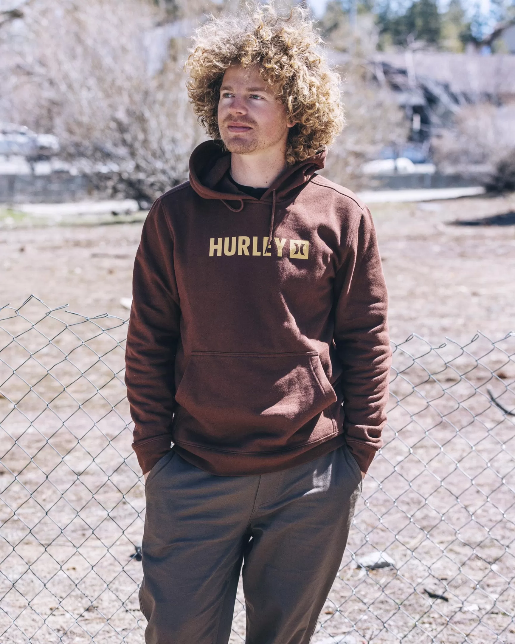 The Box Fleece Pullover*Hurley Cheap