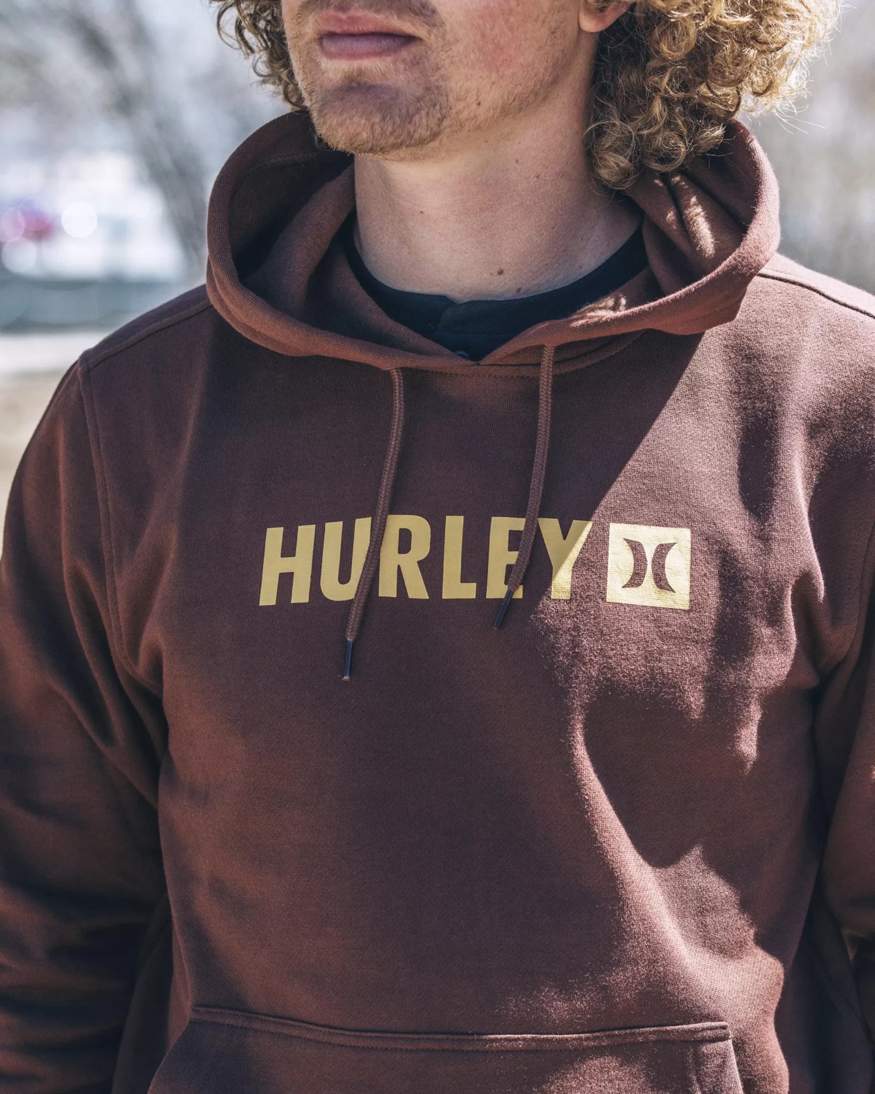 The Box Fleece Pullover*Hurley Cheap