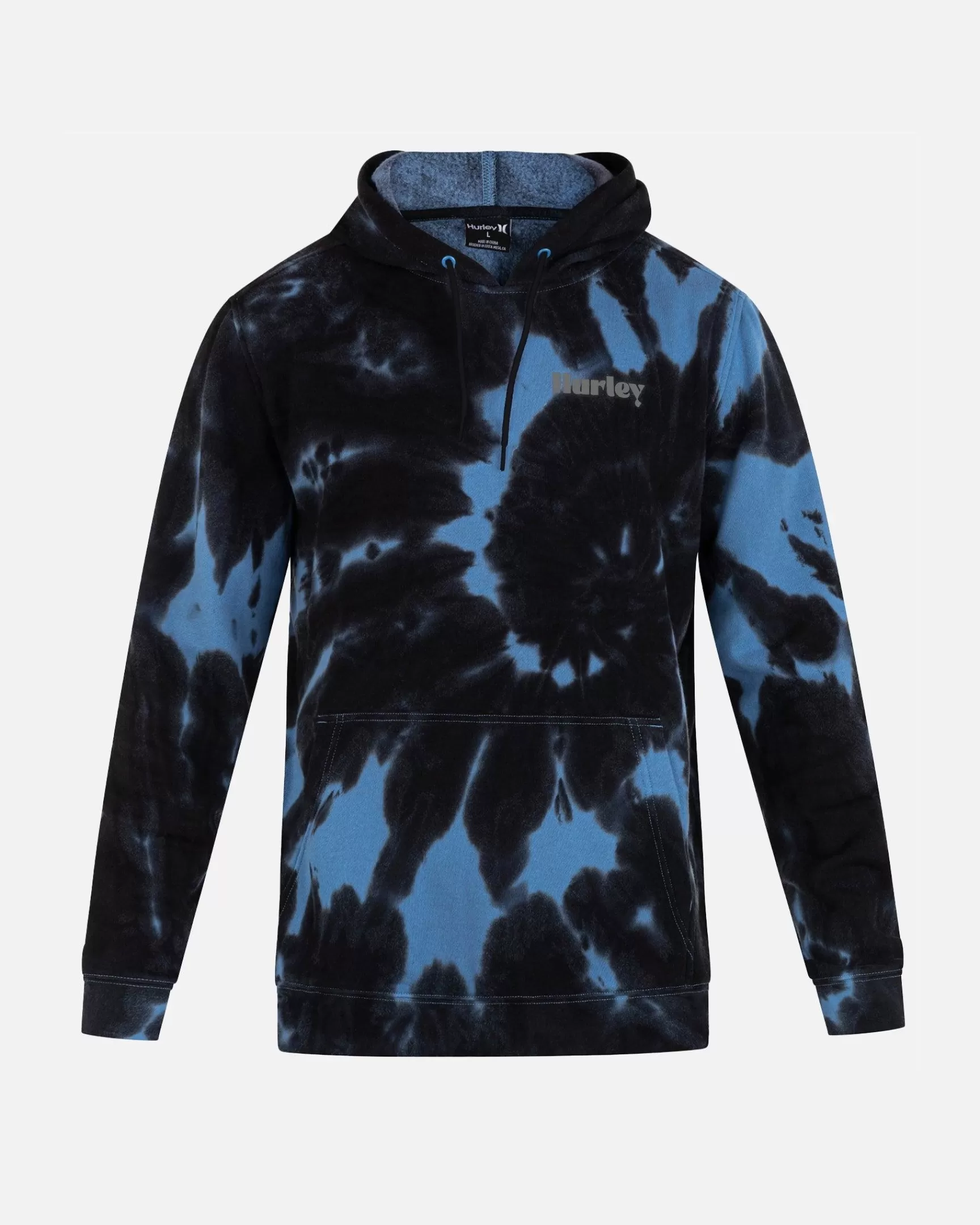 Tidal Wave Tie Dye Fleece Pullover*Hurley Shop