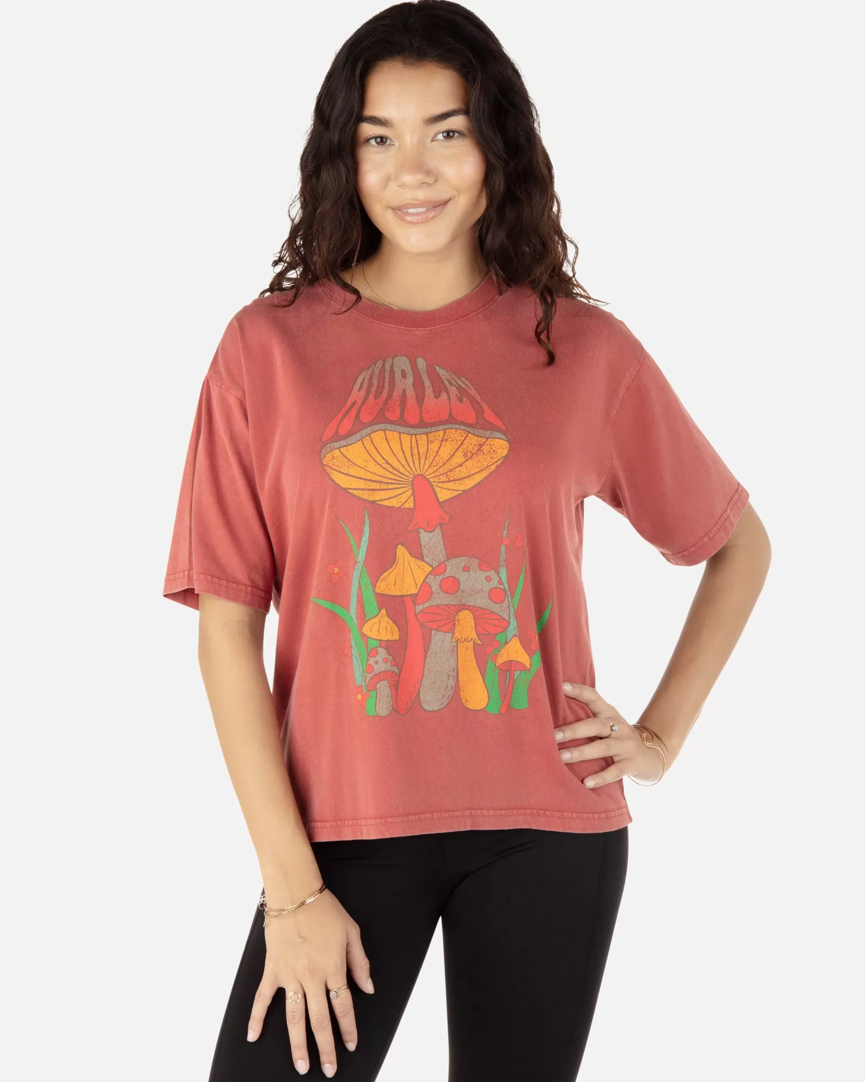 Whimsical Toad Slim Boyfriend Tee*Hurley Hot